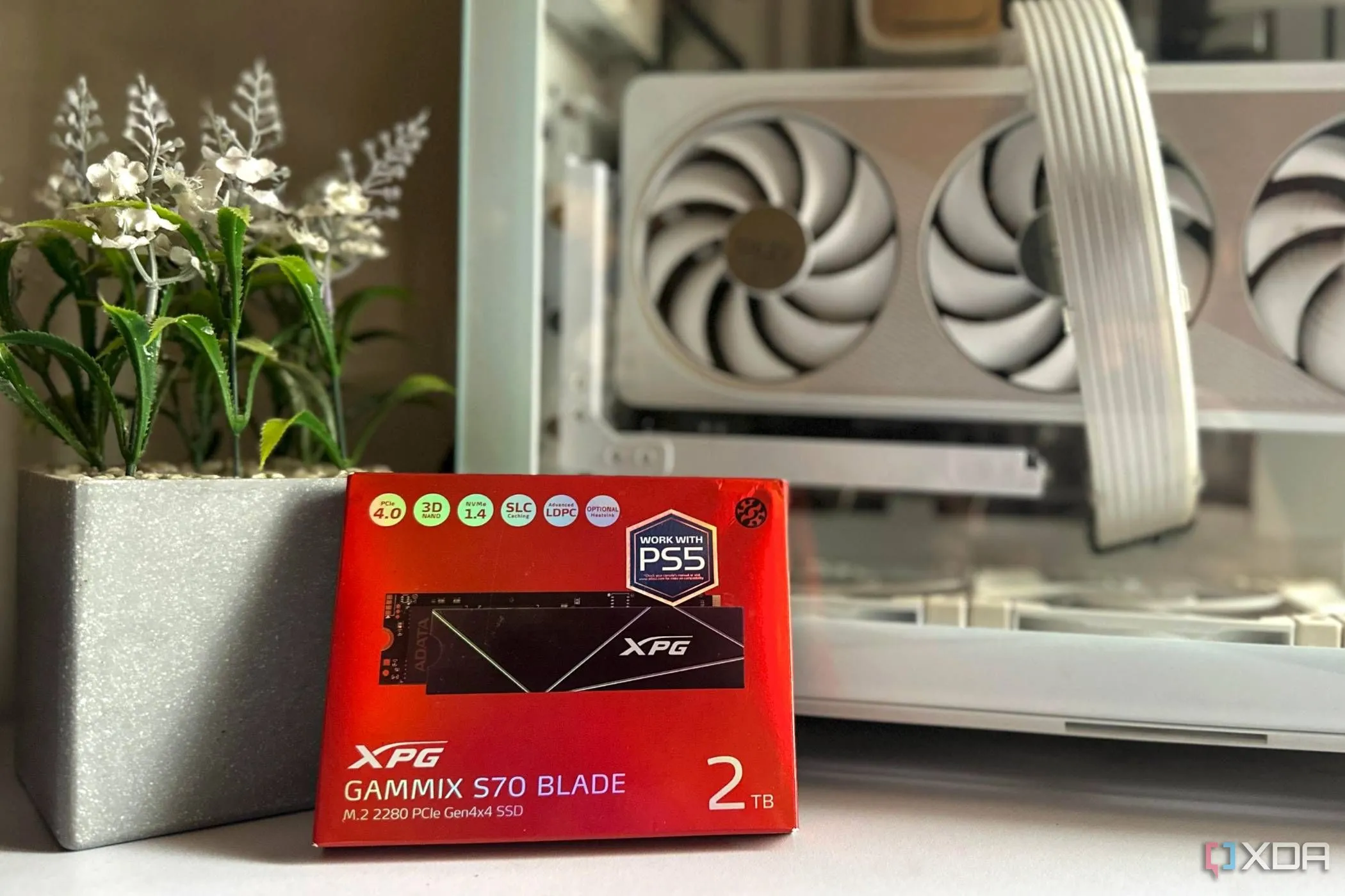Hộp đựng ổ cứng SSD XPG Adata GAMMIX S70 Blade 2TB, lựa chọn tối ưu cho hệ thống lưu trữ