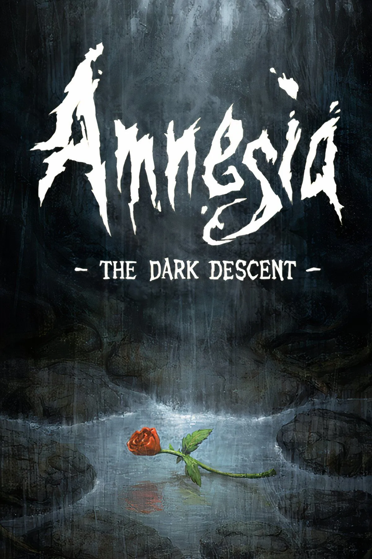 Không gian u ám, góc nhìn thứ nhất trong game kinh dị sinh tồn Amnesia: The Dark Descent.