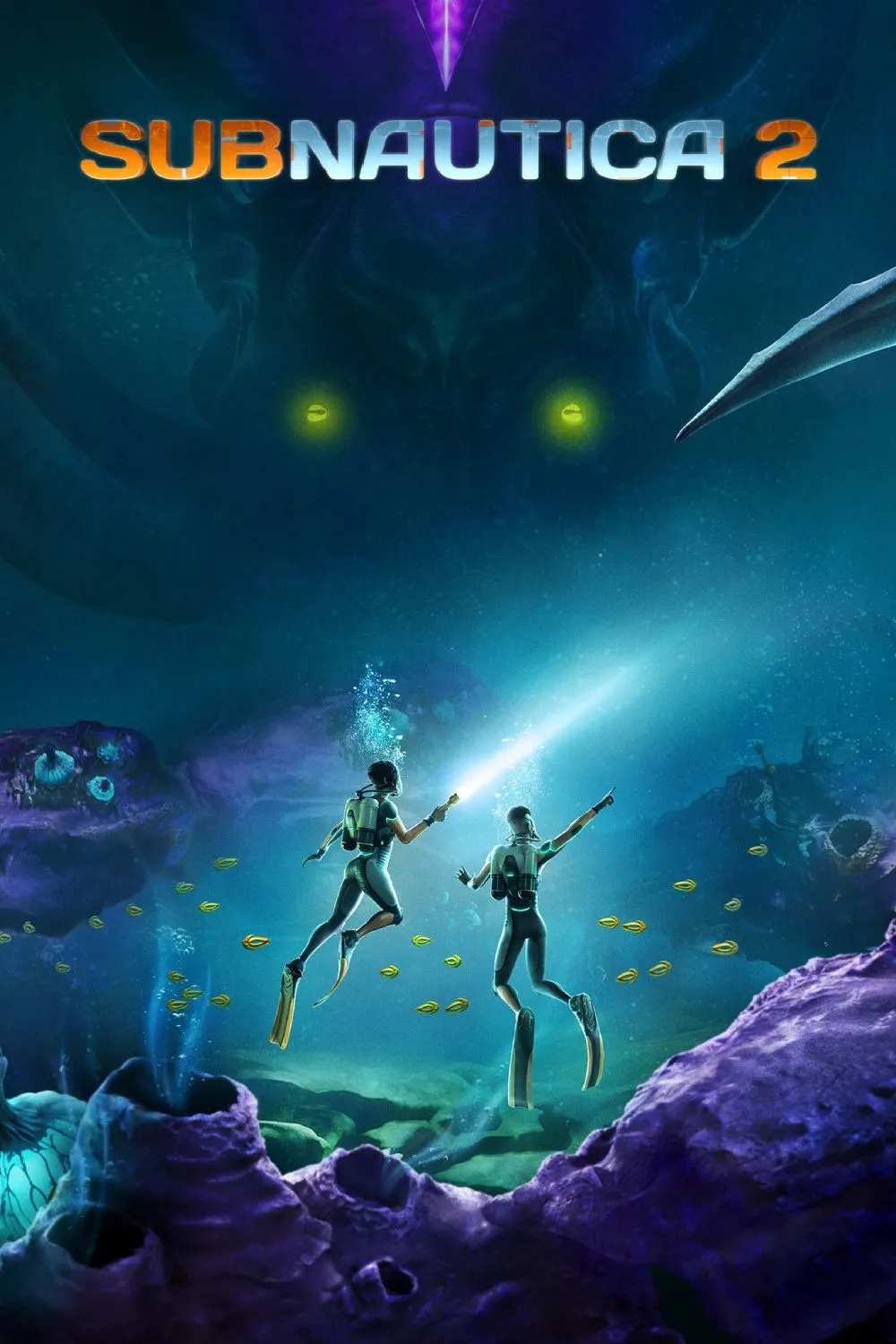 Khung cảnh dưới nước tuyệt đẹp nhưng đầy thách thức trong Subnautica 2, một tựa game sinh tồn phiêu lưu được mong đợi.