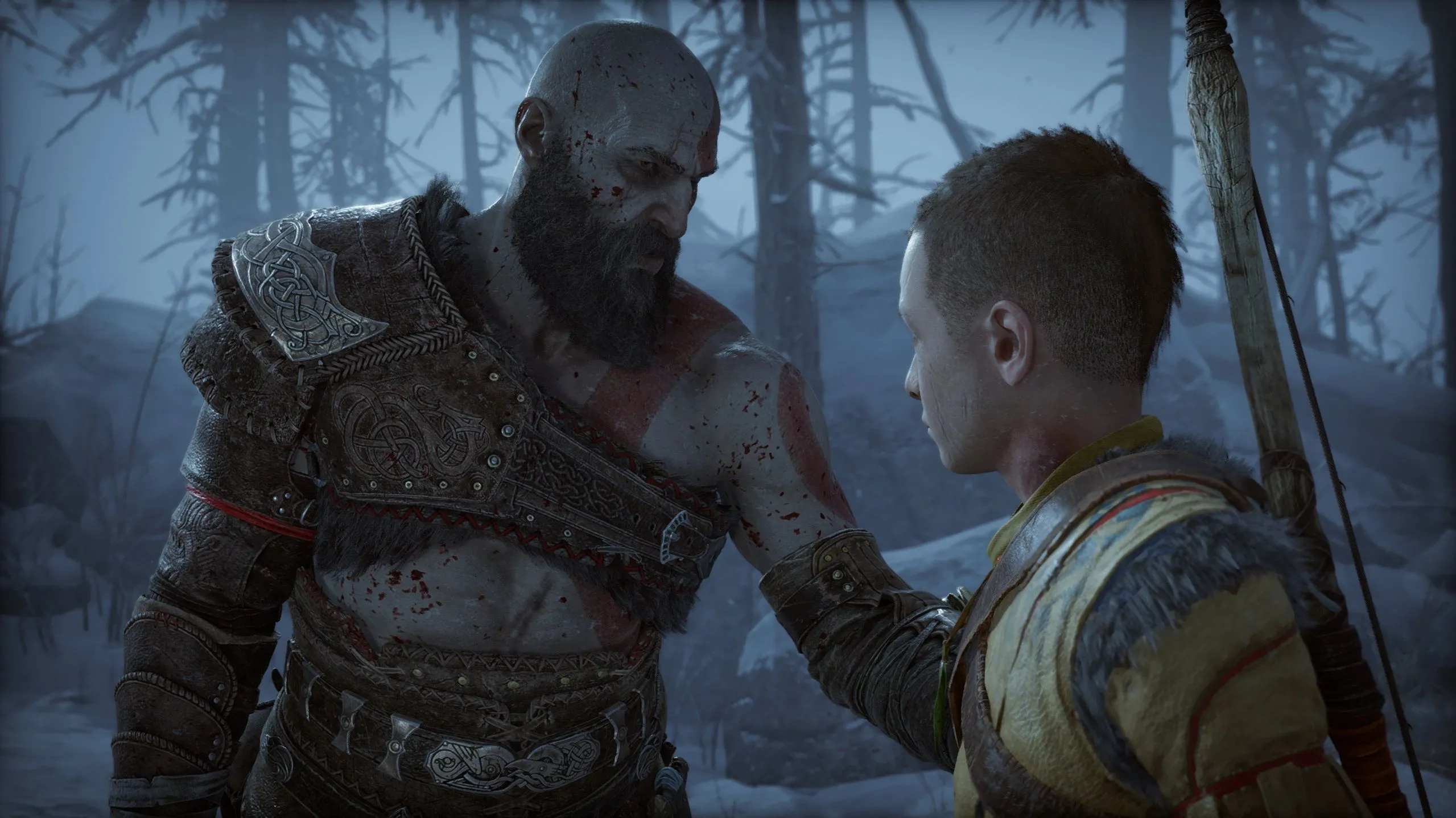 Kratos và Atreus trên hành trình khám phá thế giới thần thoại Bắc Âu trong God of War Ragnarök