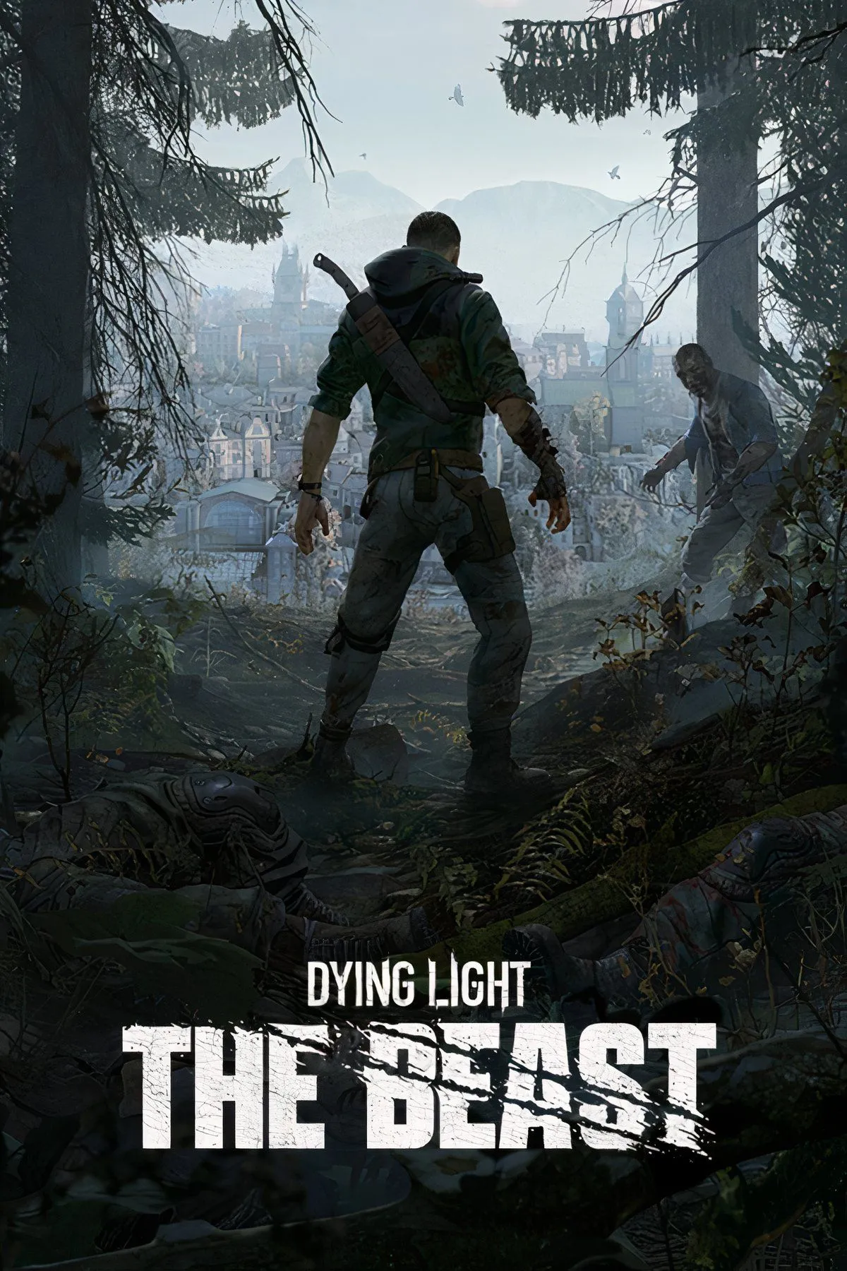 Kyle Crane đối mặt với zombie trong Dying Light The Beast, thể hiện lối chơi hành động kinh dị