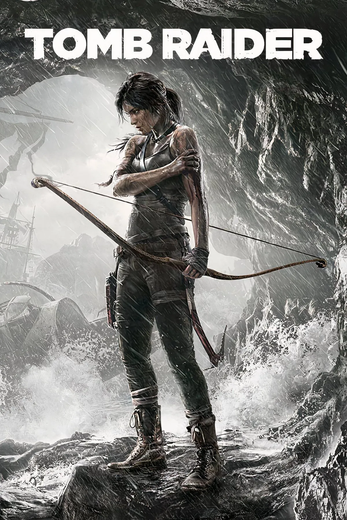 Lara Croft trong phiên bản Tomb Raider (2013), miêu tả hành trình sinh tồn và lột xác của cô trên hòn đảo Yamatai.