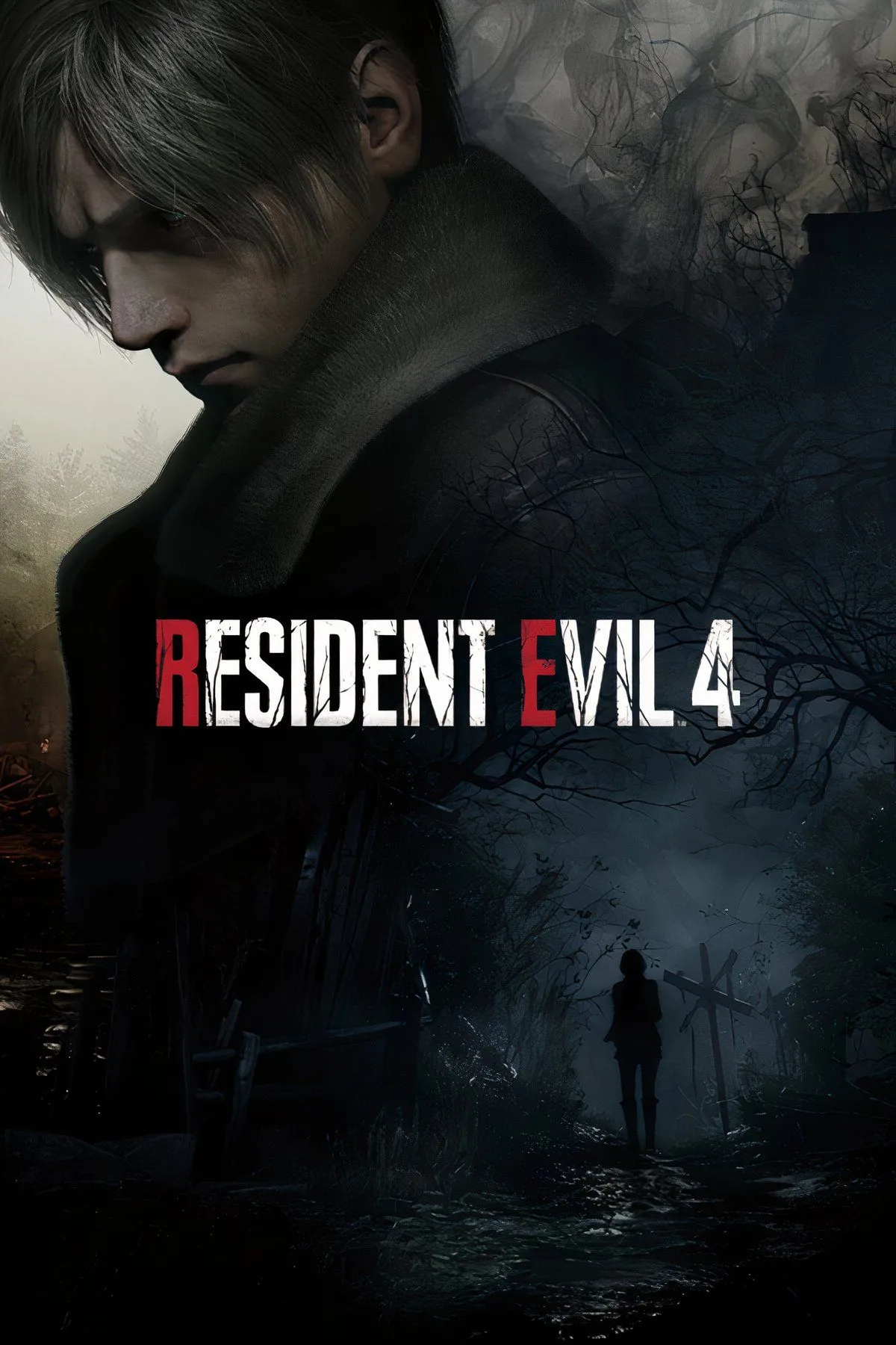 Leon S. Kennedy của Resident Evil 4 và Doom Slayer trong một cảnh hành động, đại diện cho những anh hùng cổ điển