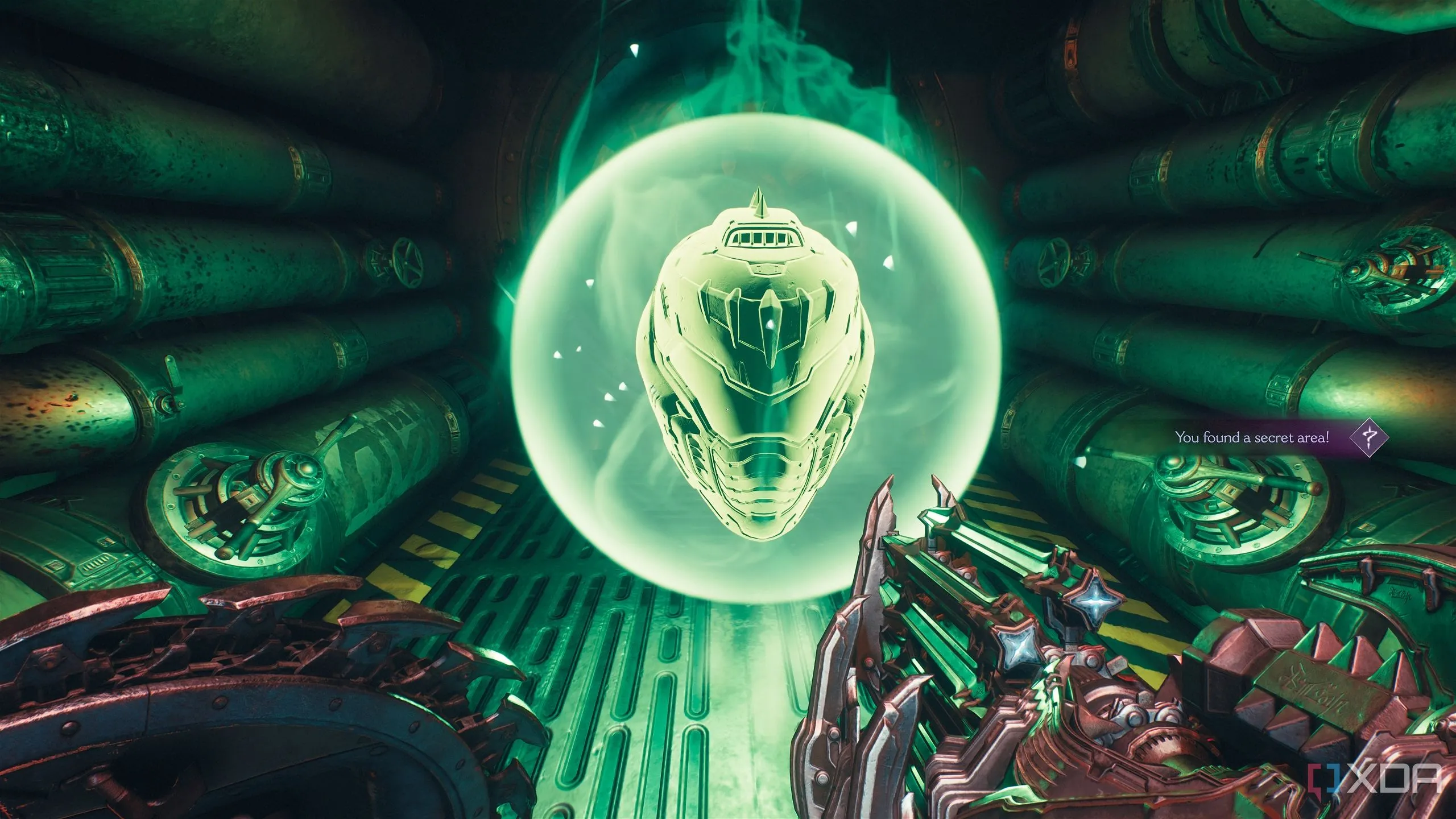 Life Sigil thứ hai, được tìm thấy trong Khu vực bí mật 6 của Doom The Dark Ages, giúp phục hồi sinh lực.