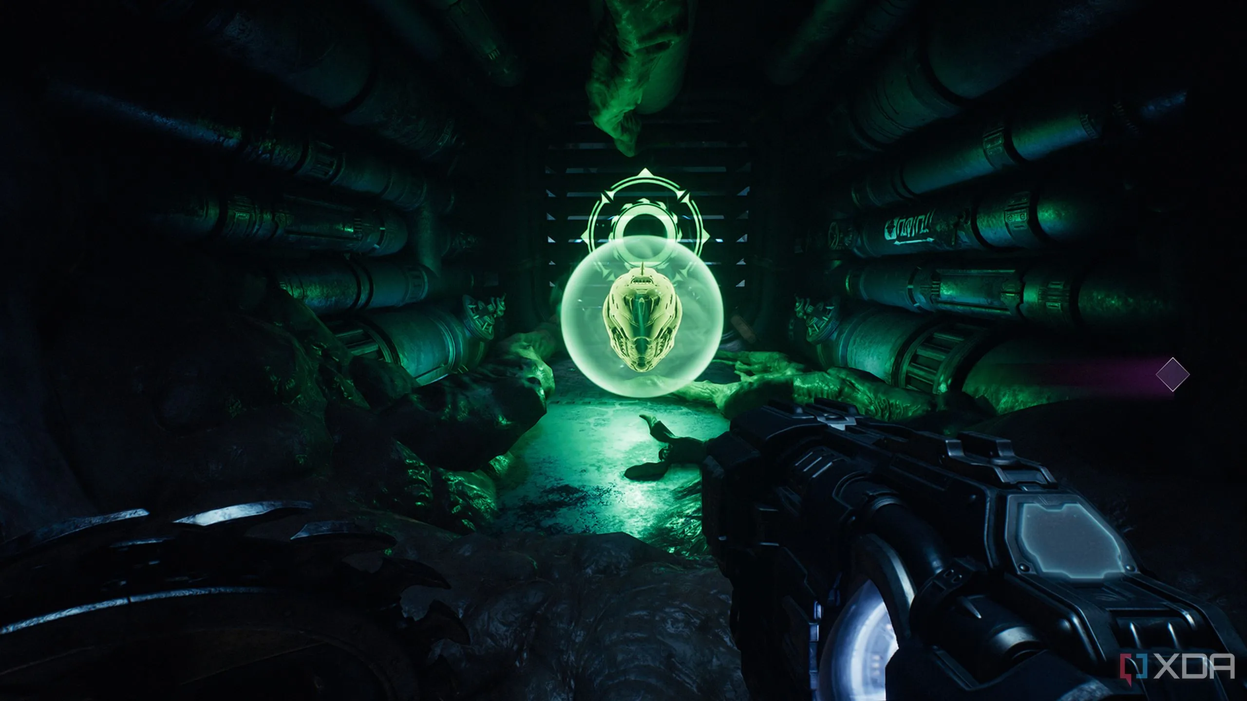 Life Sigil thứ hai trong một ống thông gió bí mật trong Doom: The Dark Ages