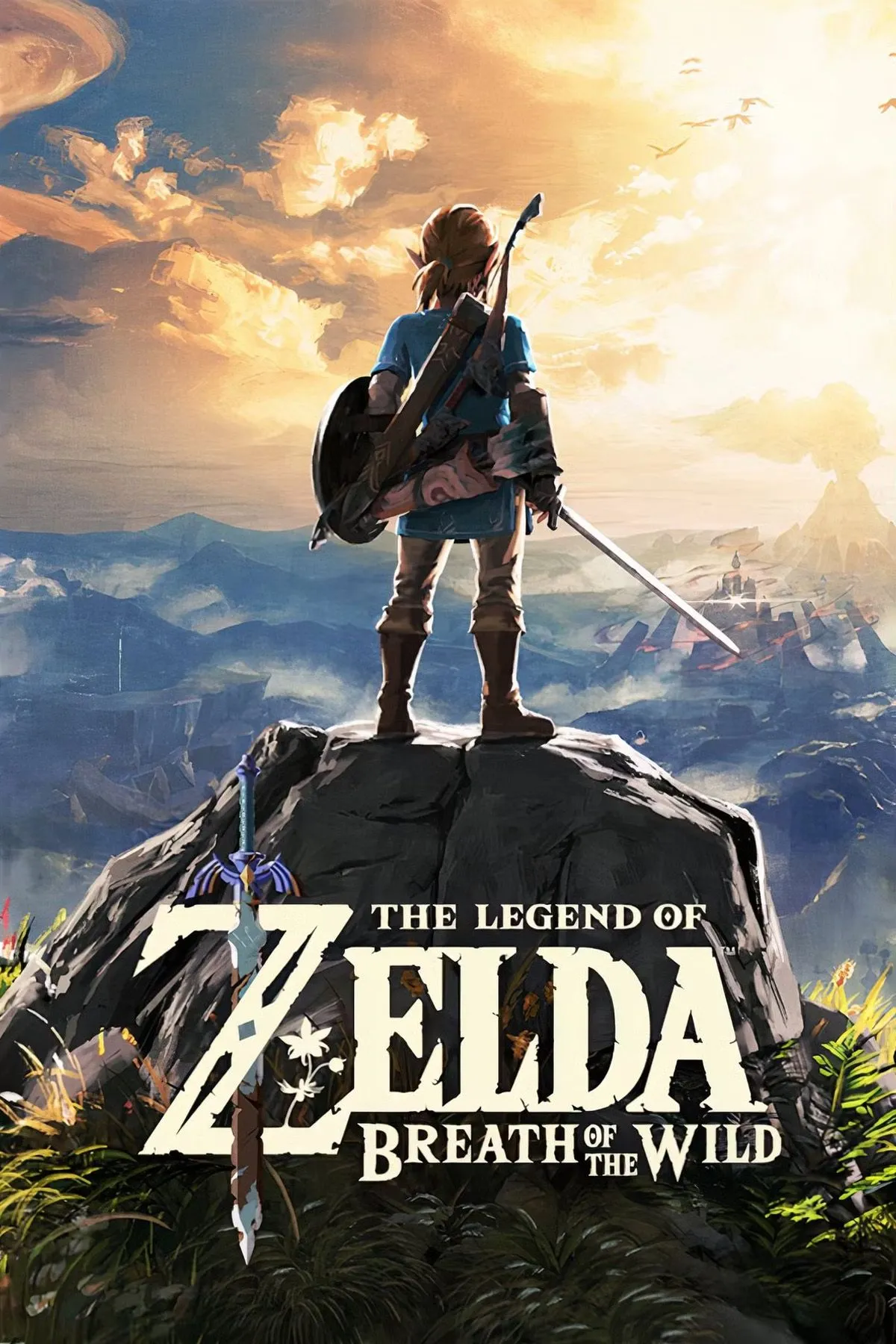 Link khám phá một vịnh biển tuyệt đẹp trong The Legend of Zelda: Breath of the Wild