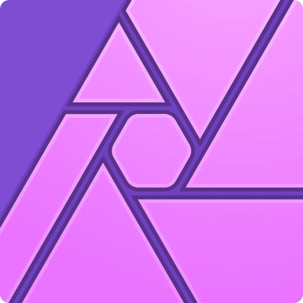 Logo chính thức của phần mềm chỉnh sửa ảnh Affinity Photo