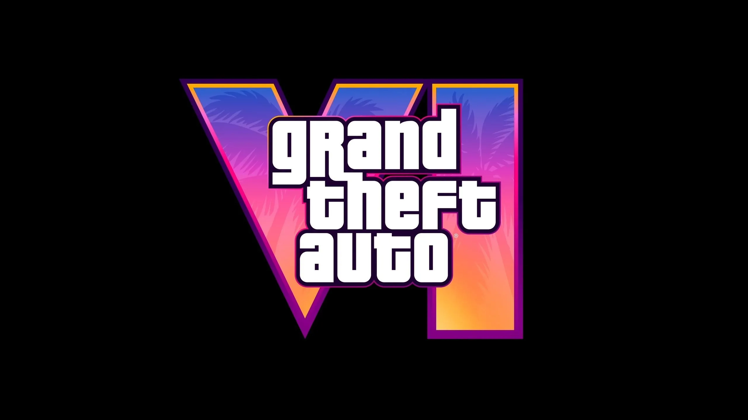 Logo chính thức của tựa game Grand Theft Auto VI (GTA 6) từ Rockstar Games, biểu tượng của một trong những sản phẩm giải trí được chờ đợi nhất.