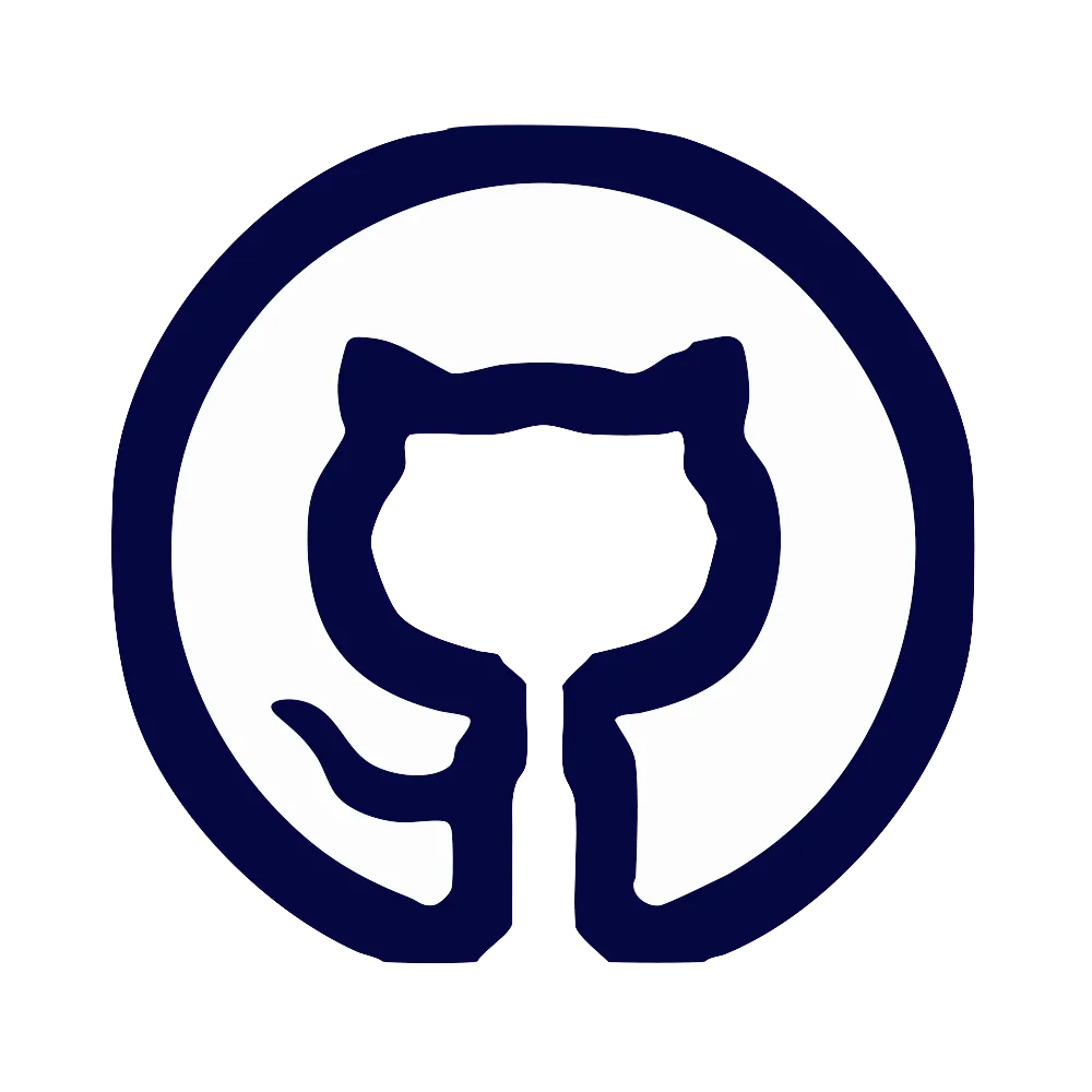 Logo của GitHub, nền tảng phát triển phần mềm và lưu trữ mã nguồn
