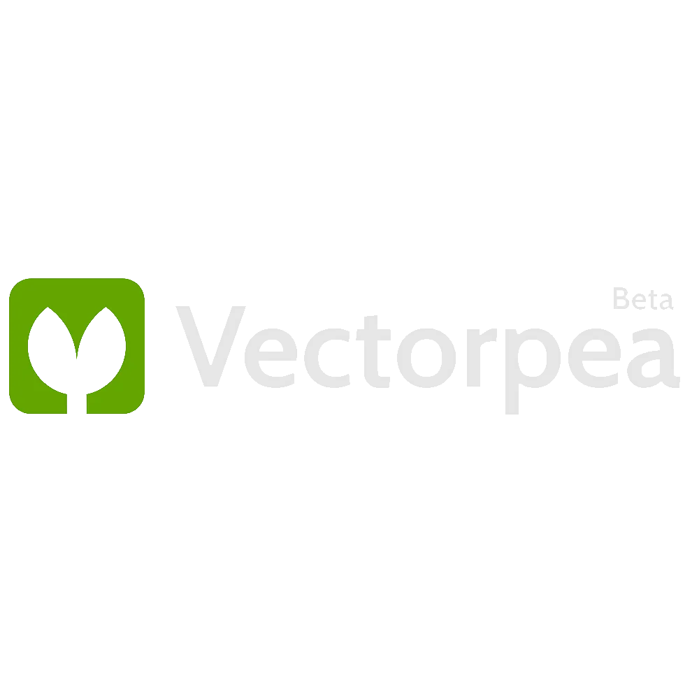 Logo của Vectorpea Beta, trình chỉnh sửa đồ họa vector online miễn phí