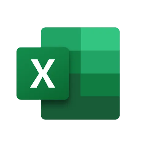 Logo Microsoft Excel, biểu tượng của phần mềm bảng tính