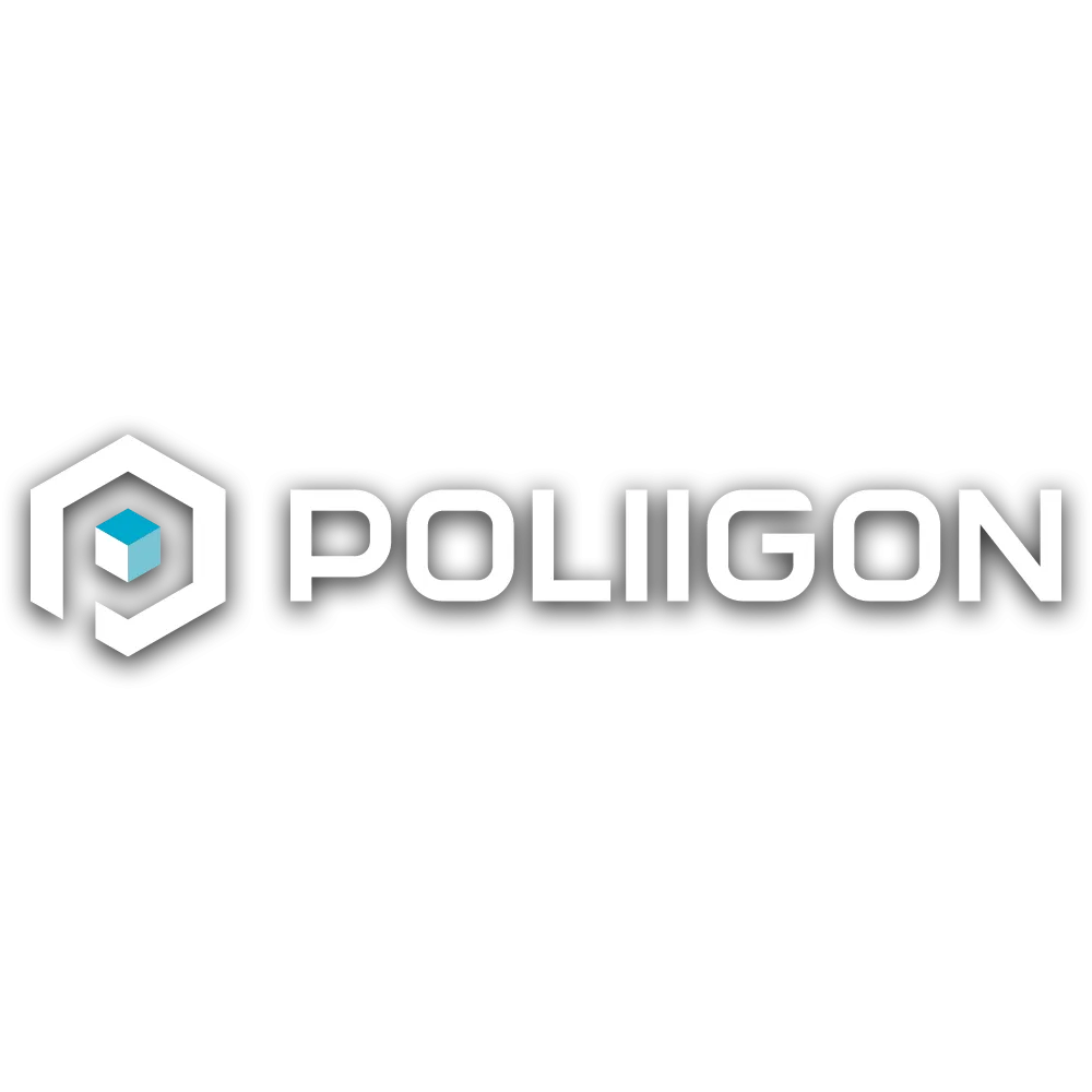 Logo Poliigon, cung cấp texture PBR chất lượng cao