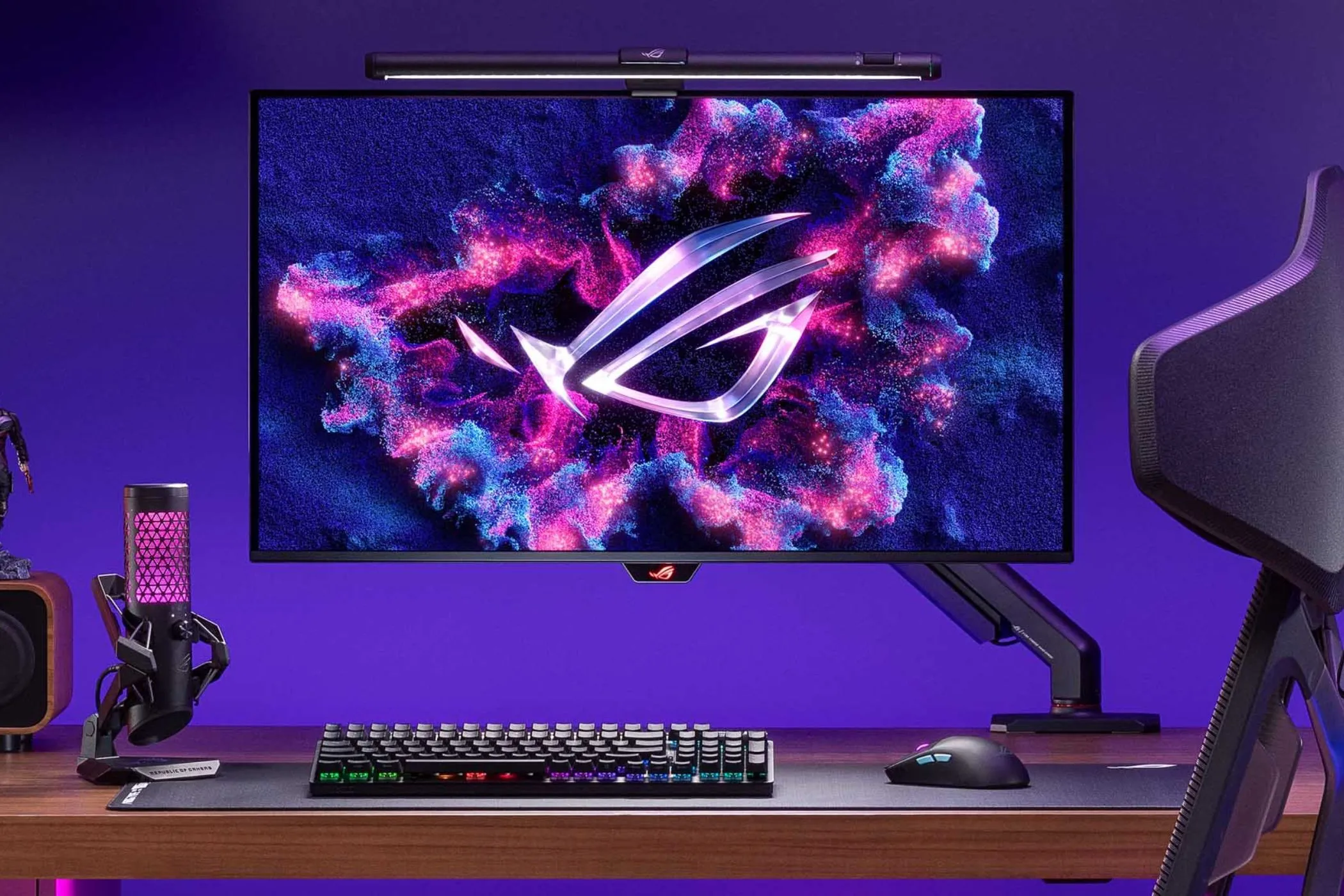 Màn hình gaming ASUS ROG Swift OLED PG32UCDM 32 inch với chân đế công thái học