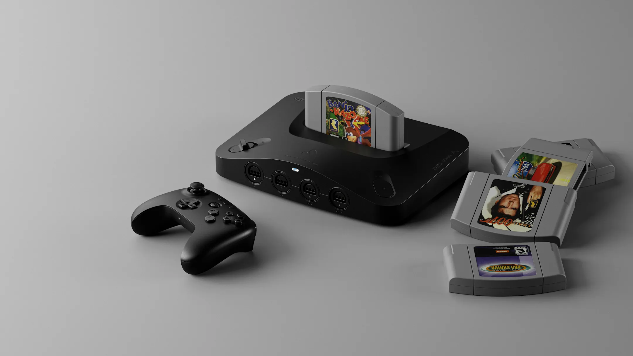 Máy chơi game Analogue 3D, thiết bị mô phỏng Nintendo 64.