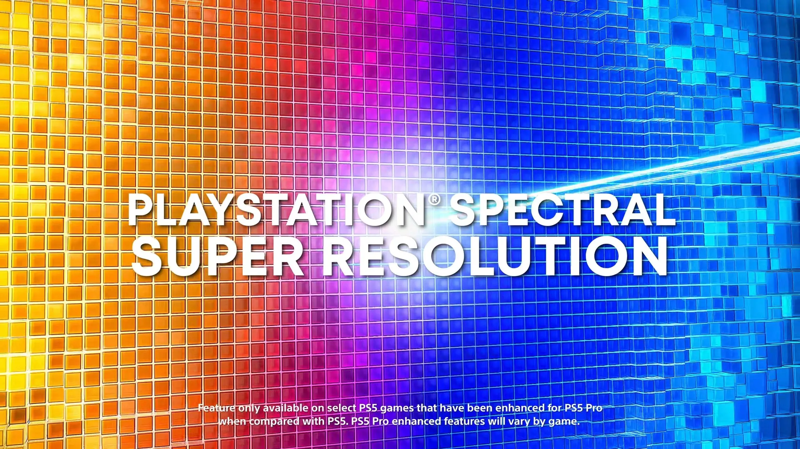 Minh họa công nghệ PlayStation Spectral Super Resolution (PSSR), giải pháp nâng cấp hình ảnh của Sony trên PS5 Pro