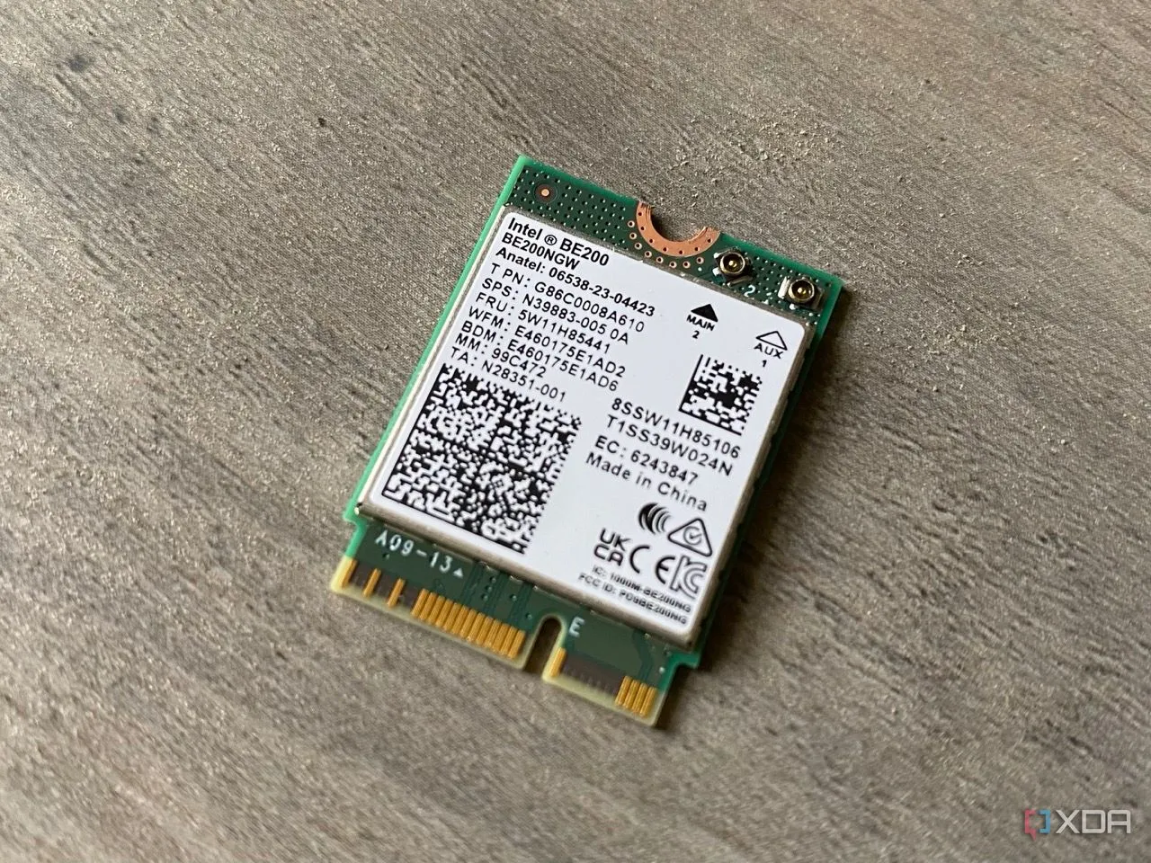 Module Wi-Fi 7 Intel BE200