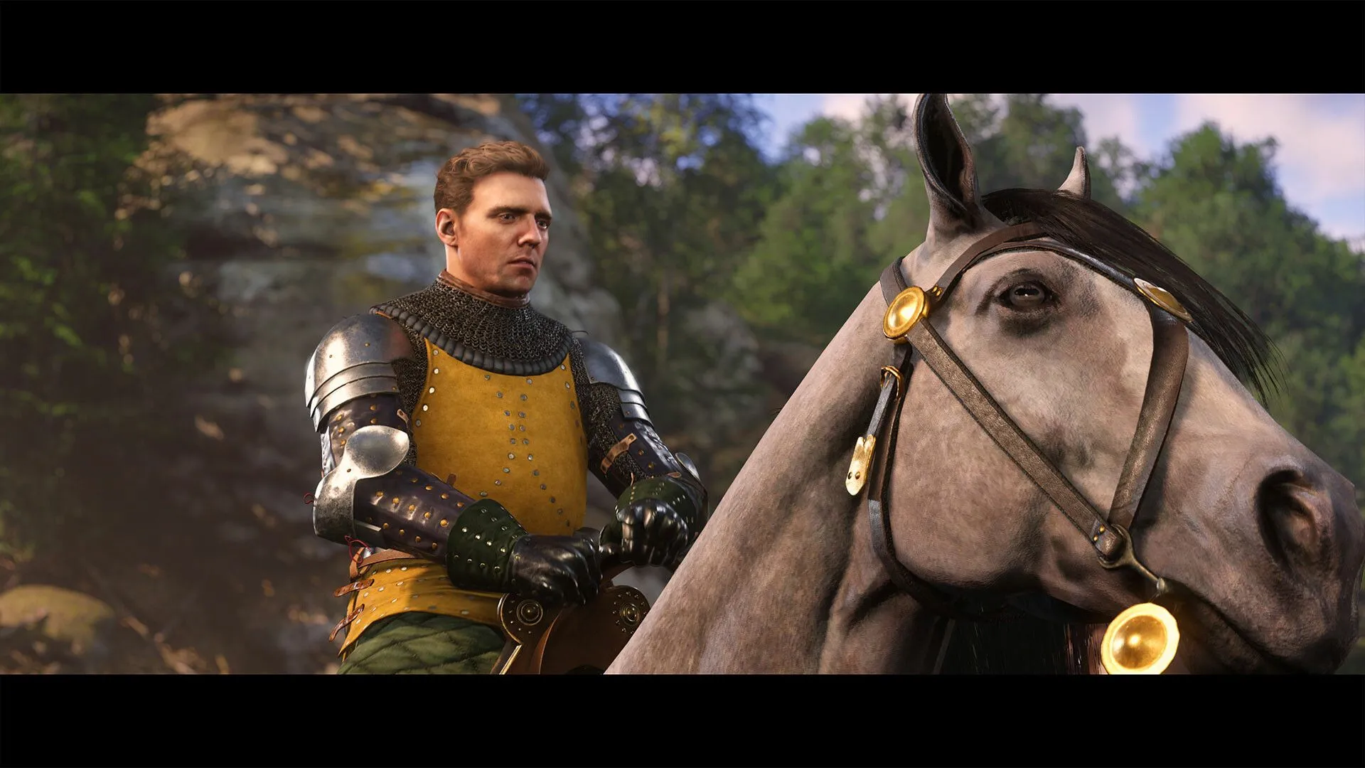 Một cảnh chiến đấu với nhiều binh lính trong Kingdom Come Deliverance 2