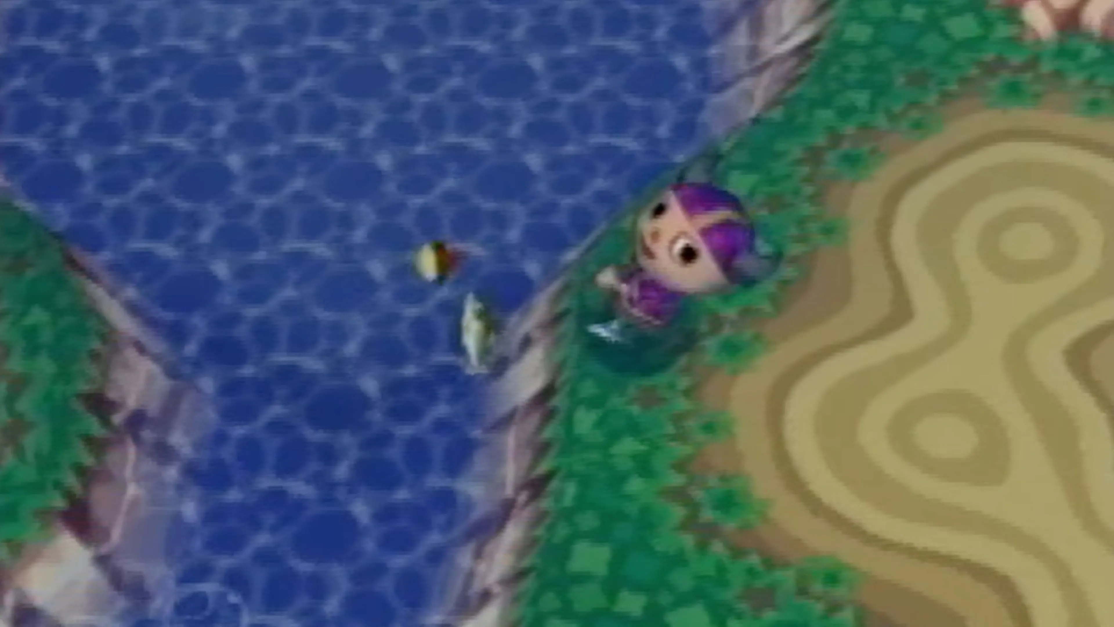 Một góc thị trấn yên bình trong Animal Crossing