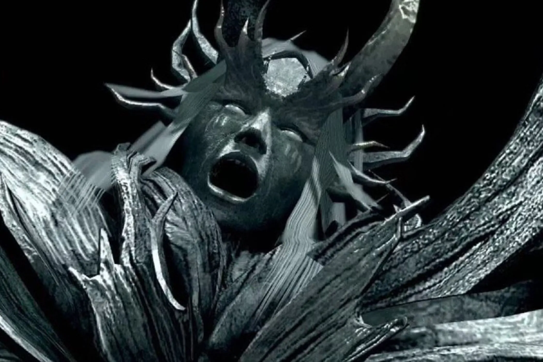 Một trong bốn vị vua của The Four Kings, boss nổi tiếng từ Dark Souls, xuất hiện đầy đe dọa