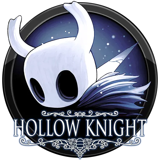 Nhân vật Hollow Knight chiến đấu trong môi trường Metroidvania vẽ tay