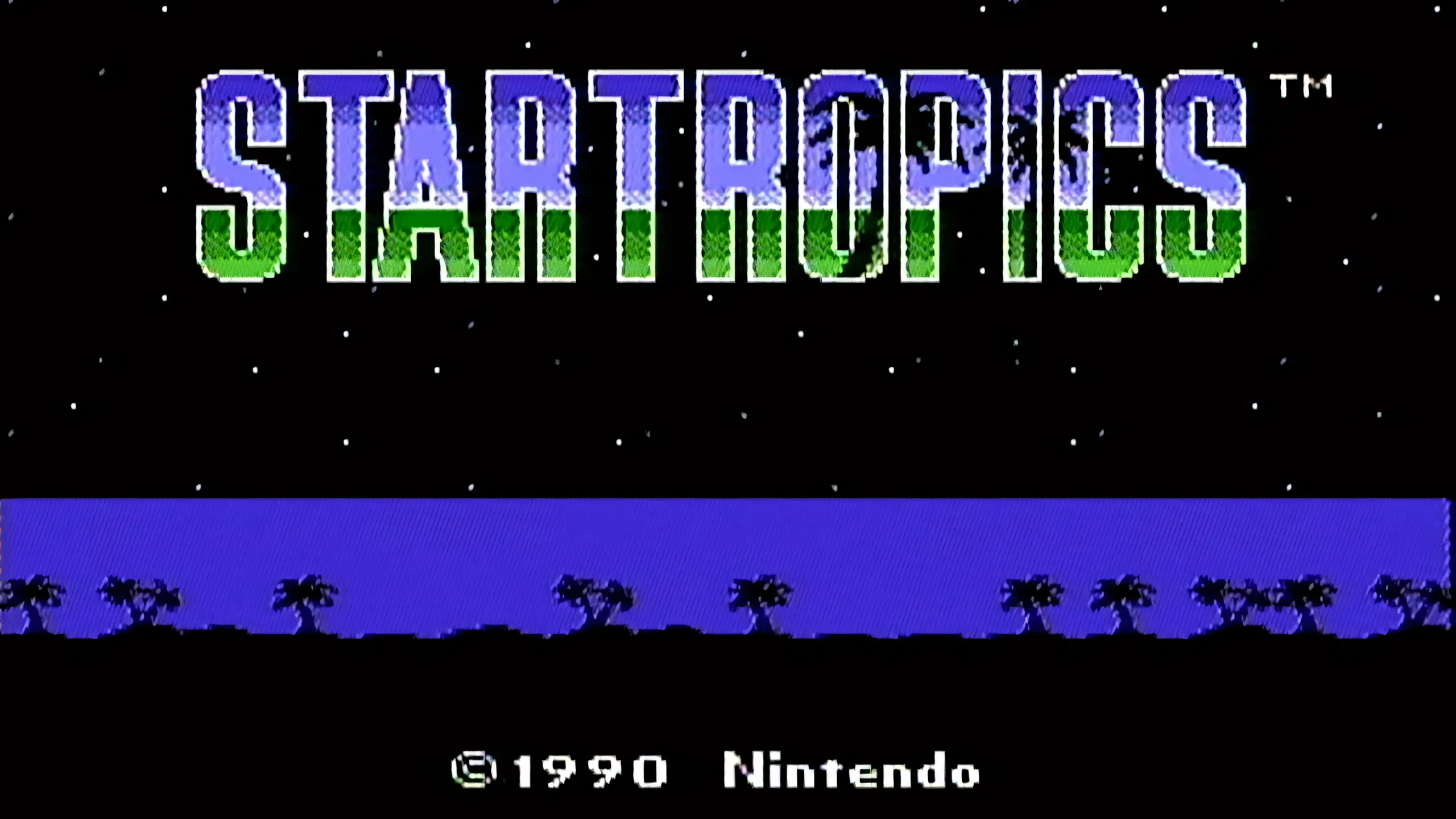 Nhân vật Mike Jones trong một màn chơi Startropics, khám phá hang động