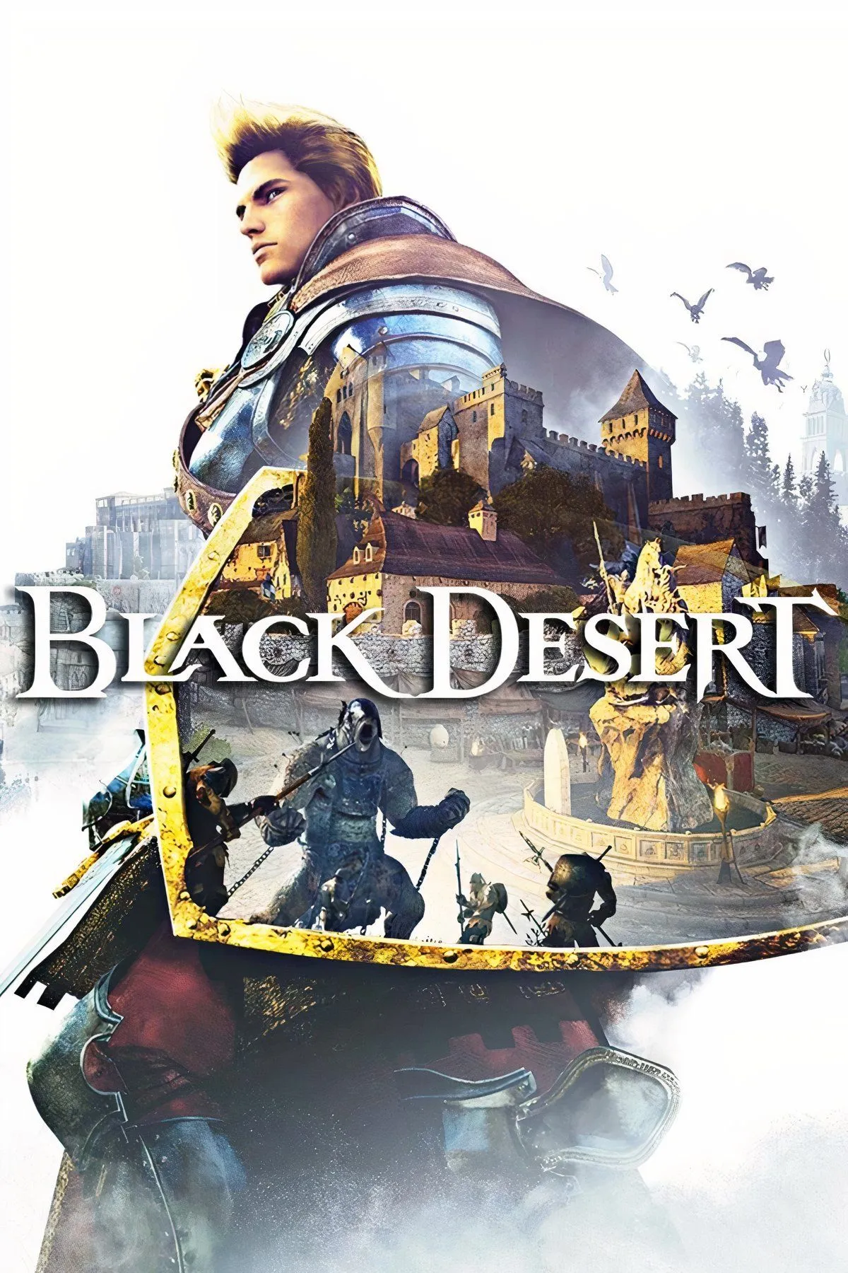 Nhân vật nữ chiến binh trong game Black Desert Online với trang phục chi tiết và vũ khí, thể hiện đồ họa đẹp mắt và thiết kế nhân vật phong phú của MMORPG hành động này.