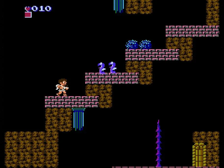 Nhân vật Pit trong tựa game Kid Icarus bản gốc trên hệ máy NES