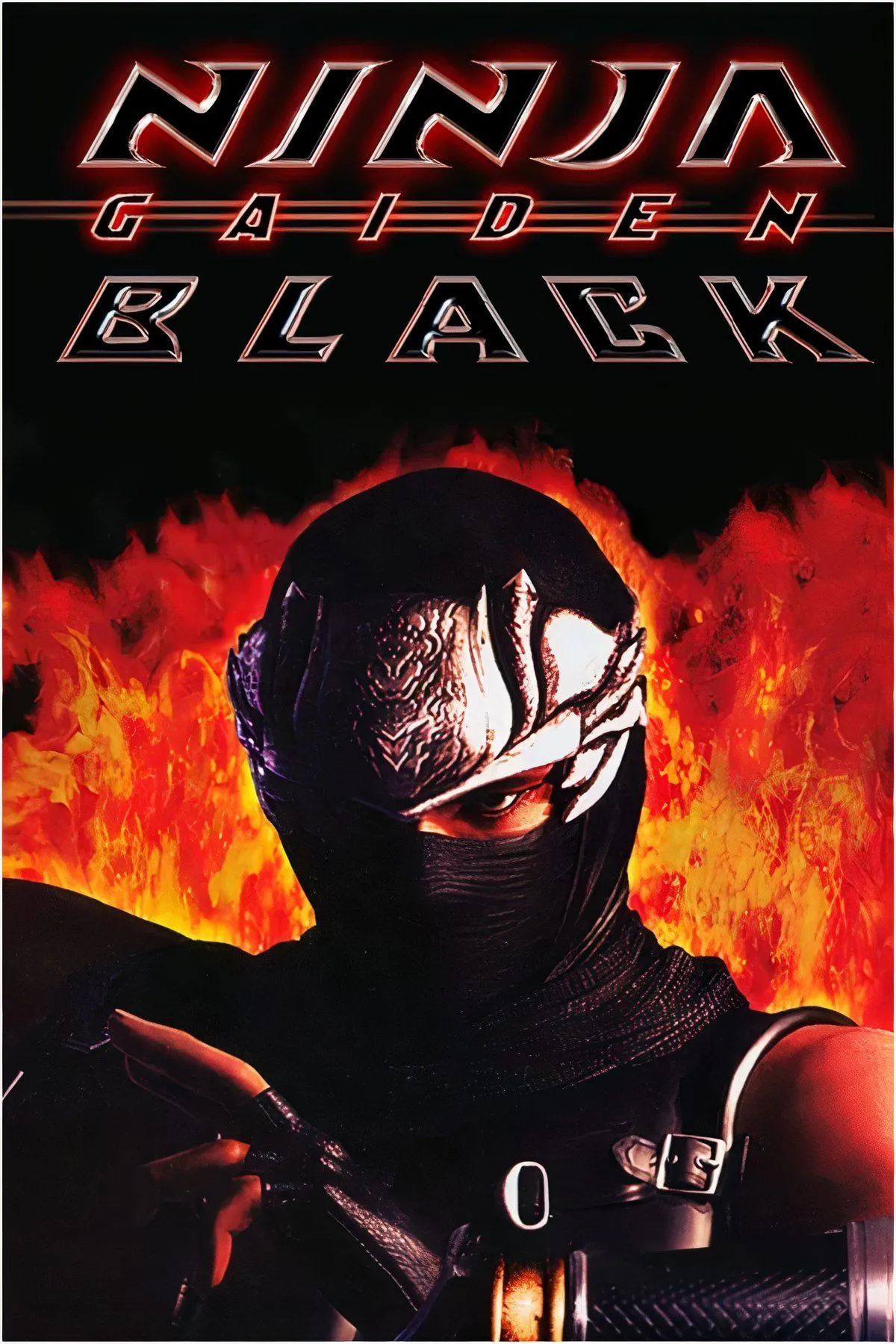 Ninja Ryu Hayabusa thực hiện combo tấn công mãn nhãn trong Ninja Gaiden Black, biểu tượng của game hành động khó nhằn
