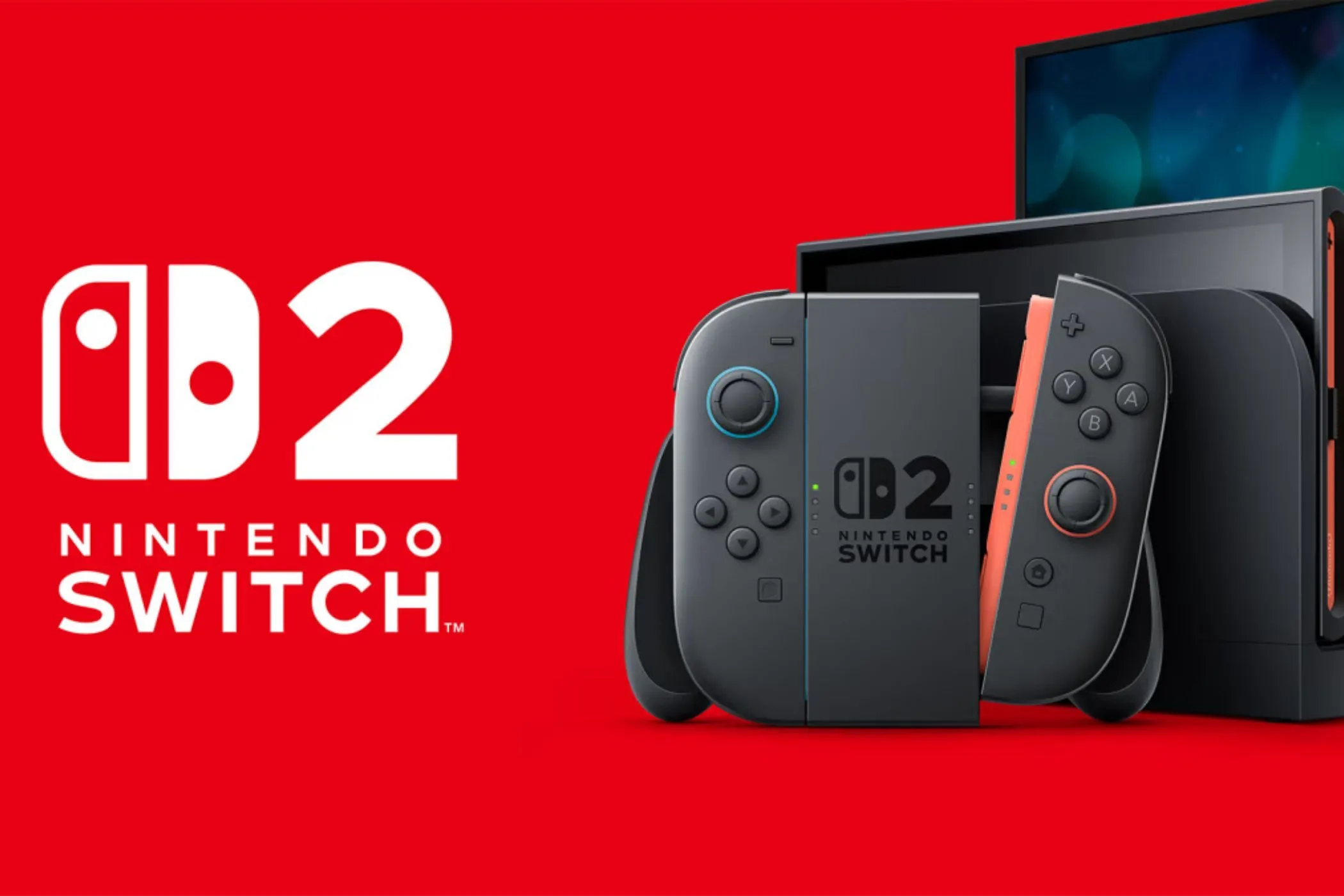 Nintendo Switch 2 có thiết kế đơn giản và logo Nintendo