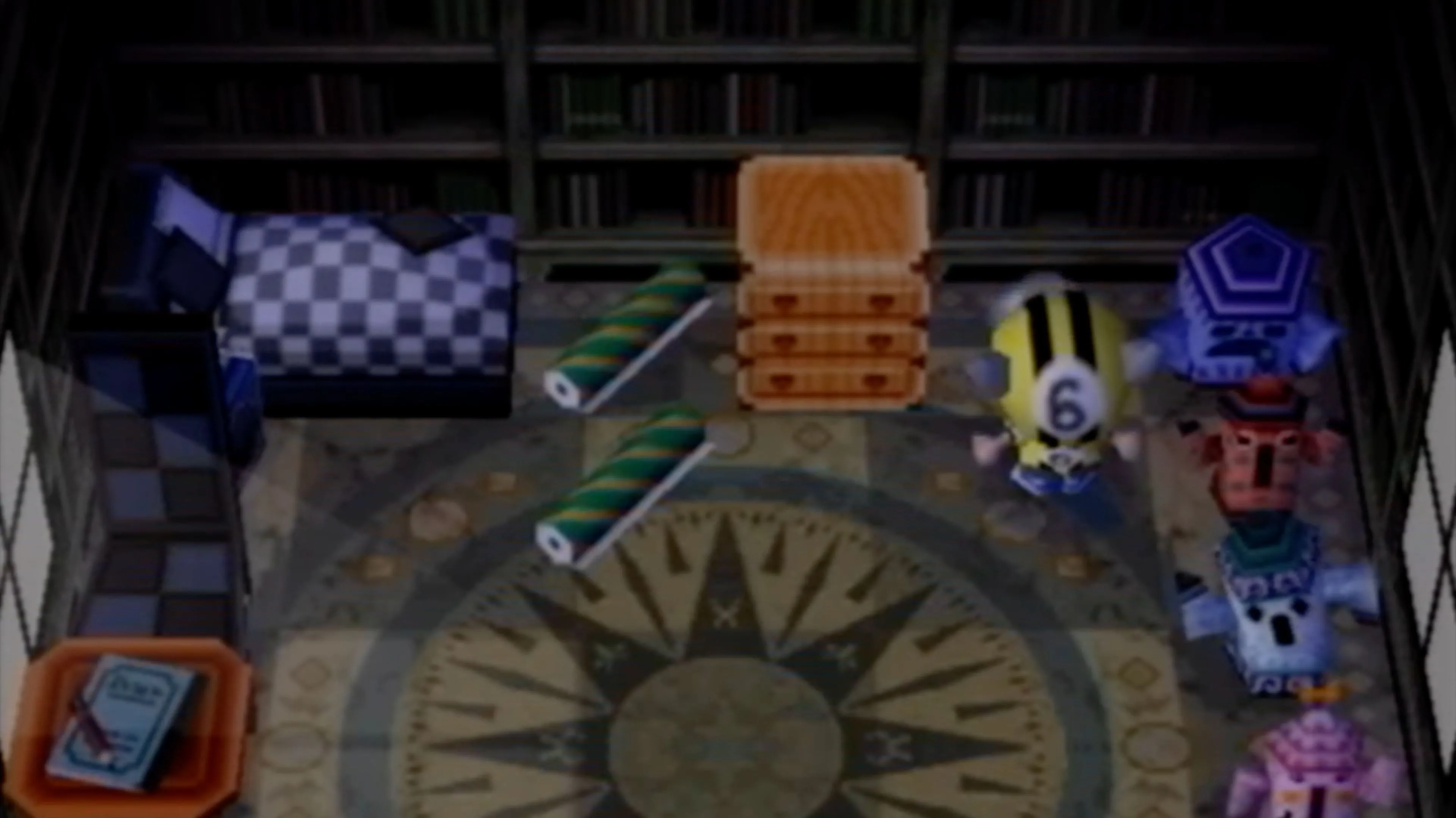 Nội thất nhà nhân vật trong Animal Crossing