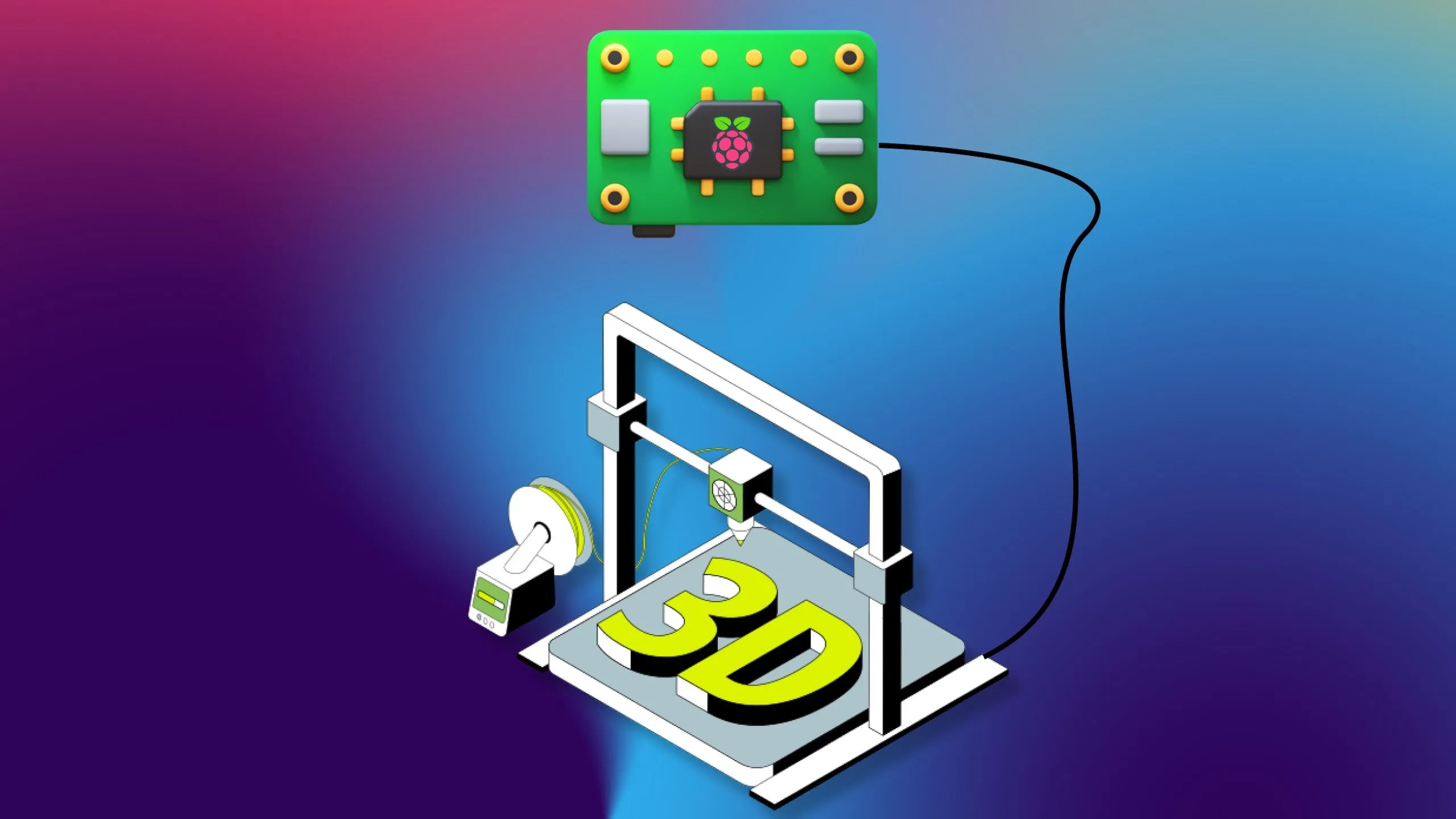 Raspberry Pi kết hợp với máy in 3D giúp giám sát hiệu quả