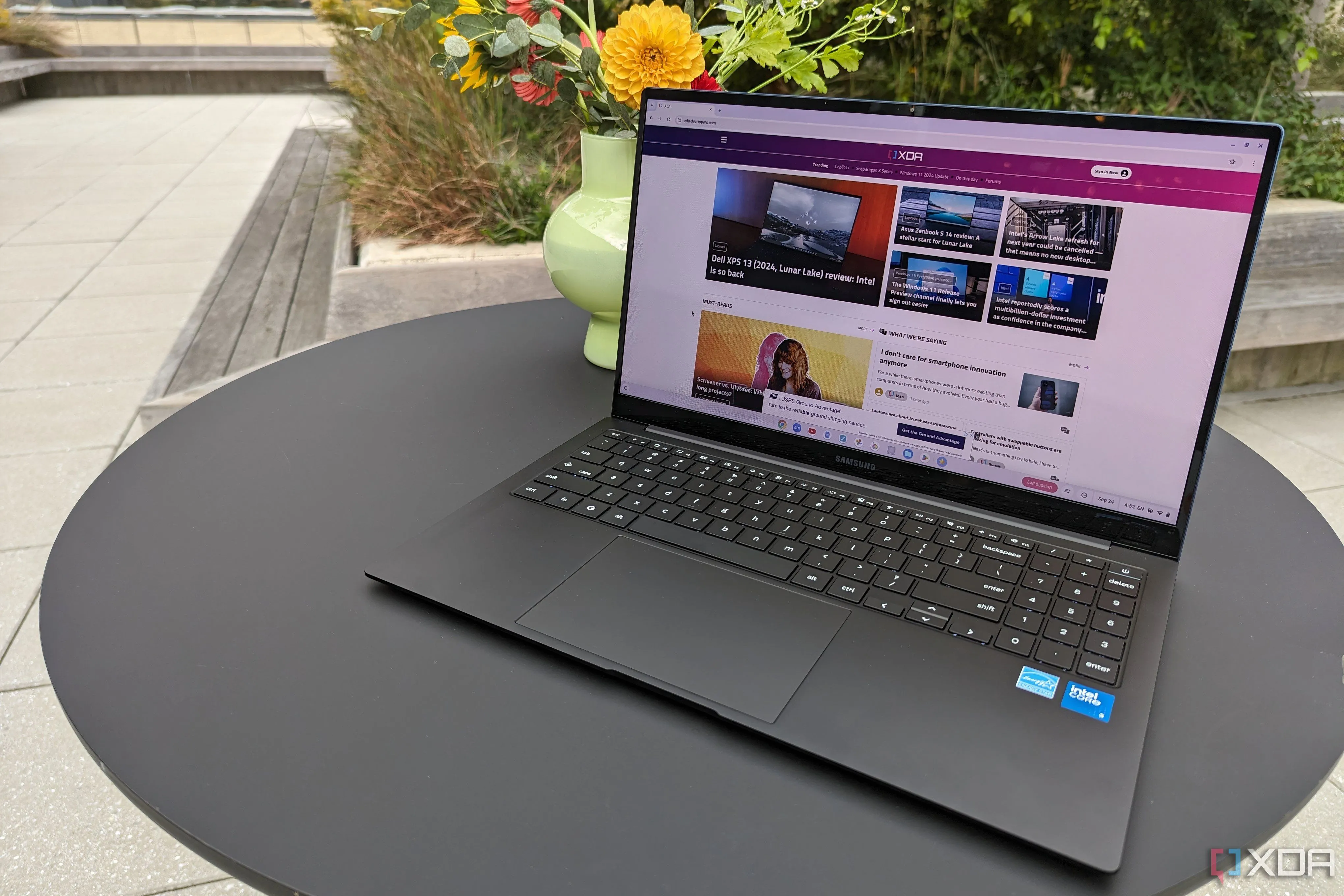 Samsung Galaxy Chromebook hiển thị trang web lừa đảo với Darcula-suite 3.0