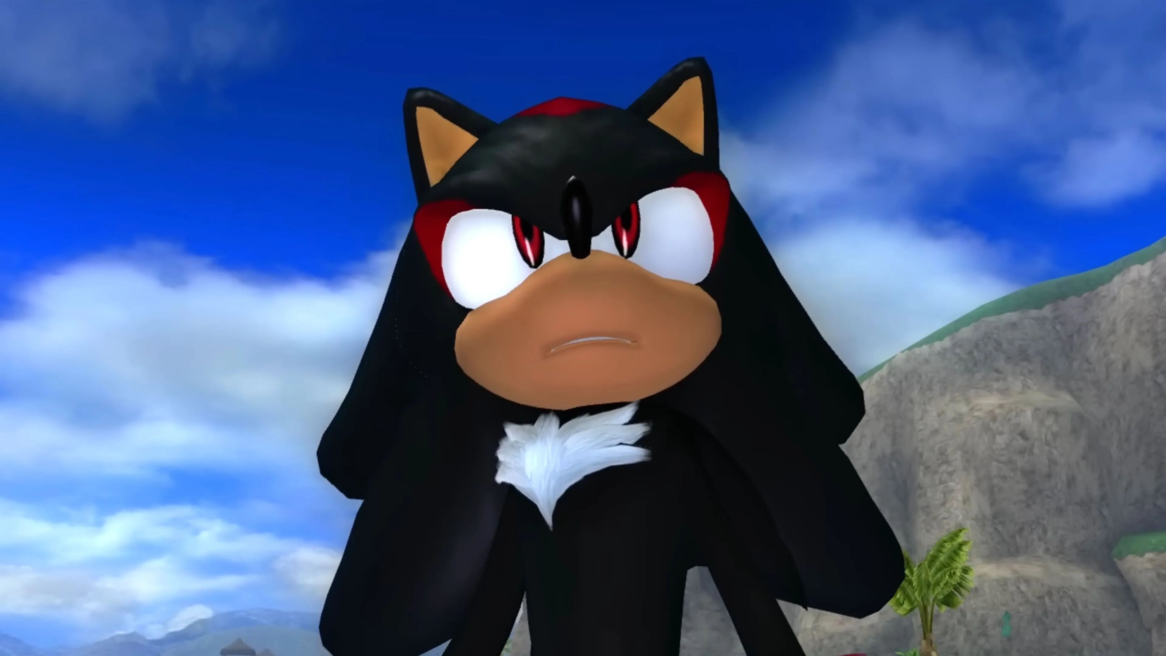 Shadow the Hedgehog xuất hiện trong phiên bản game Sonic năm 2006