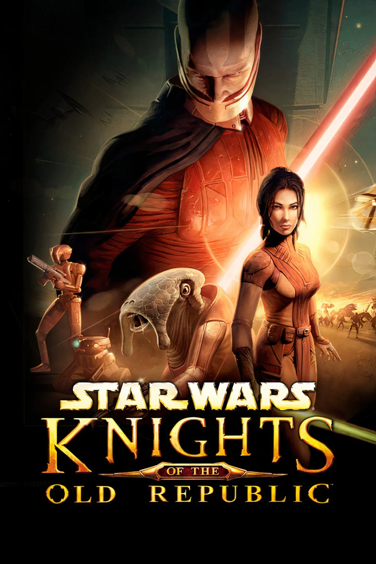 Star Wars Knights of the Old Republic cảnh chiến đấu