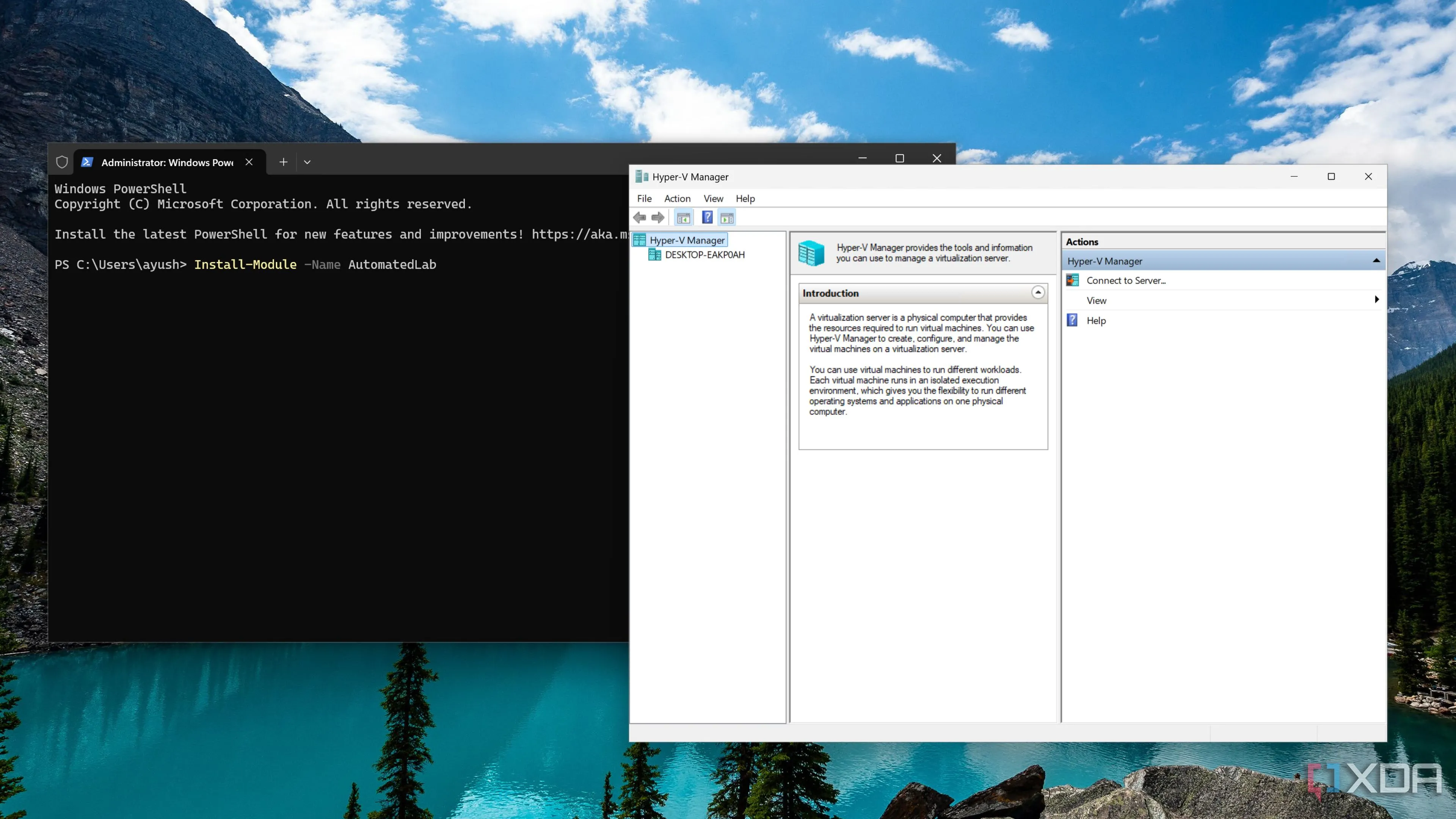 Sử dụng module AutomatedLab trong PowerShell để tự động hóa lab Hyper-V