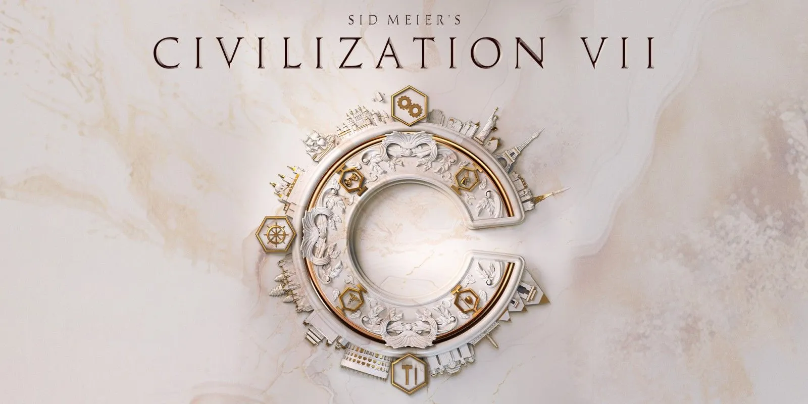 Tạo hình nền văn minh cổ điển trong trò chơi Civilization VII, thể hiện sự phát triển lịch sử
