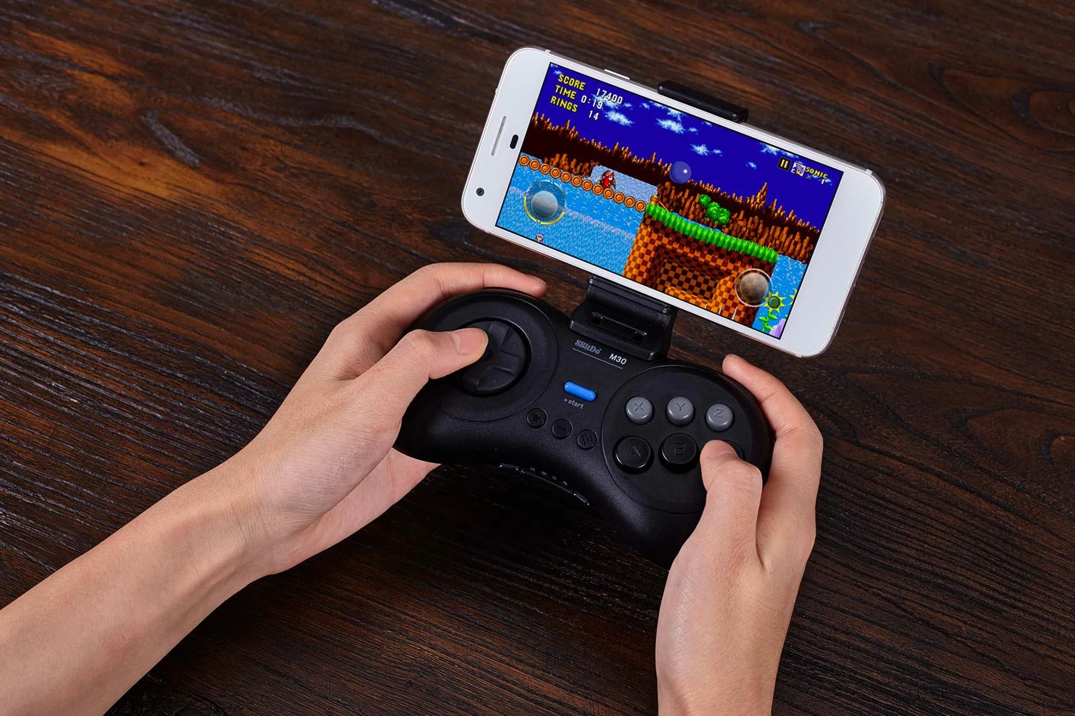 Tay cầm 8Bitdo M30 retro kết nối smartphone, gợi nhớ trải nghiệm game cổ điển