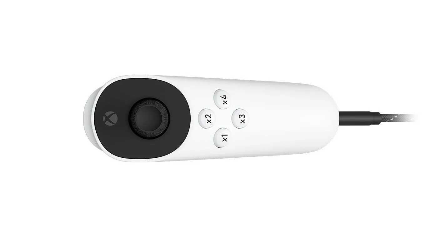 Tay cầm chơi game Xbox Adaptive Joystick chuyên dụng cho người dùng có hạn chế vận động