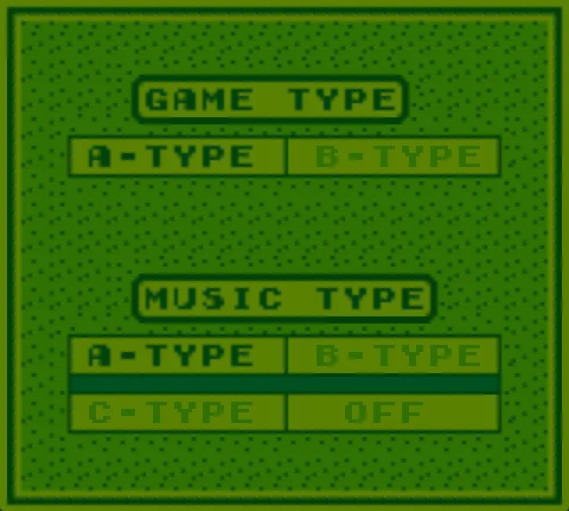 Tetris trên Game Boy với giao diện cổ điển