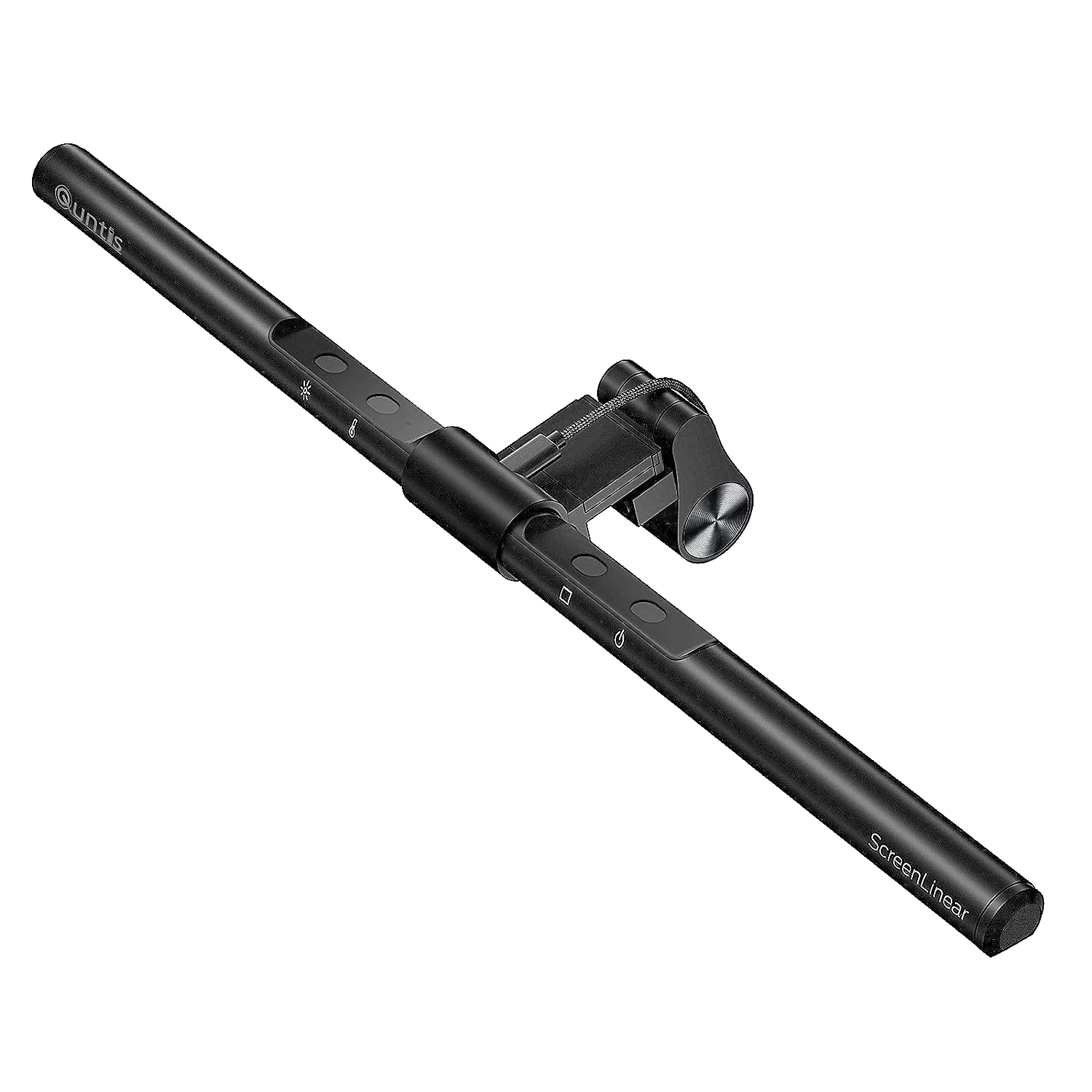 Thanh đèn màn hình Quntis Light Bar cung cấp ánh sáng dịu nhẹ, giảm mỏi mắt cho game thủ
