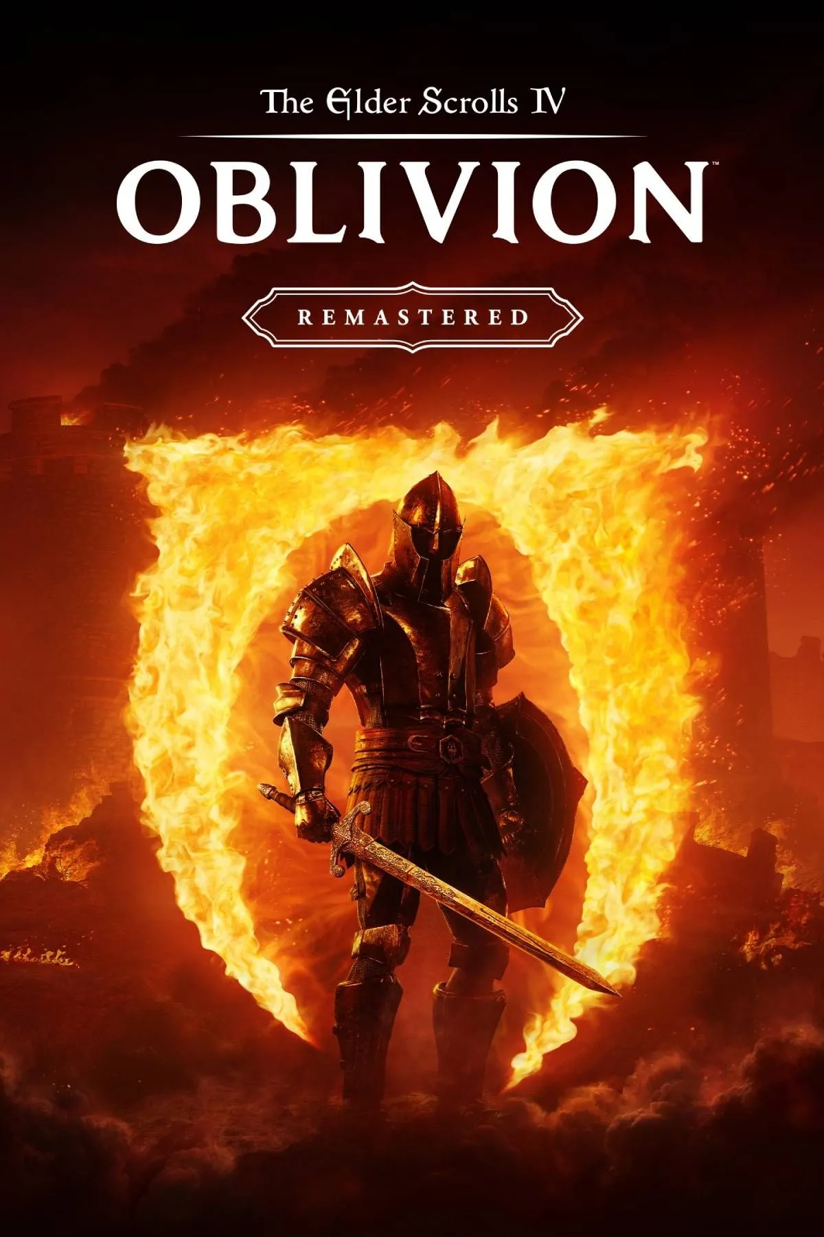 The Elder Scrolls IV Oblivion Remastered: Hình ảnh bìa game chính thức