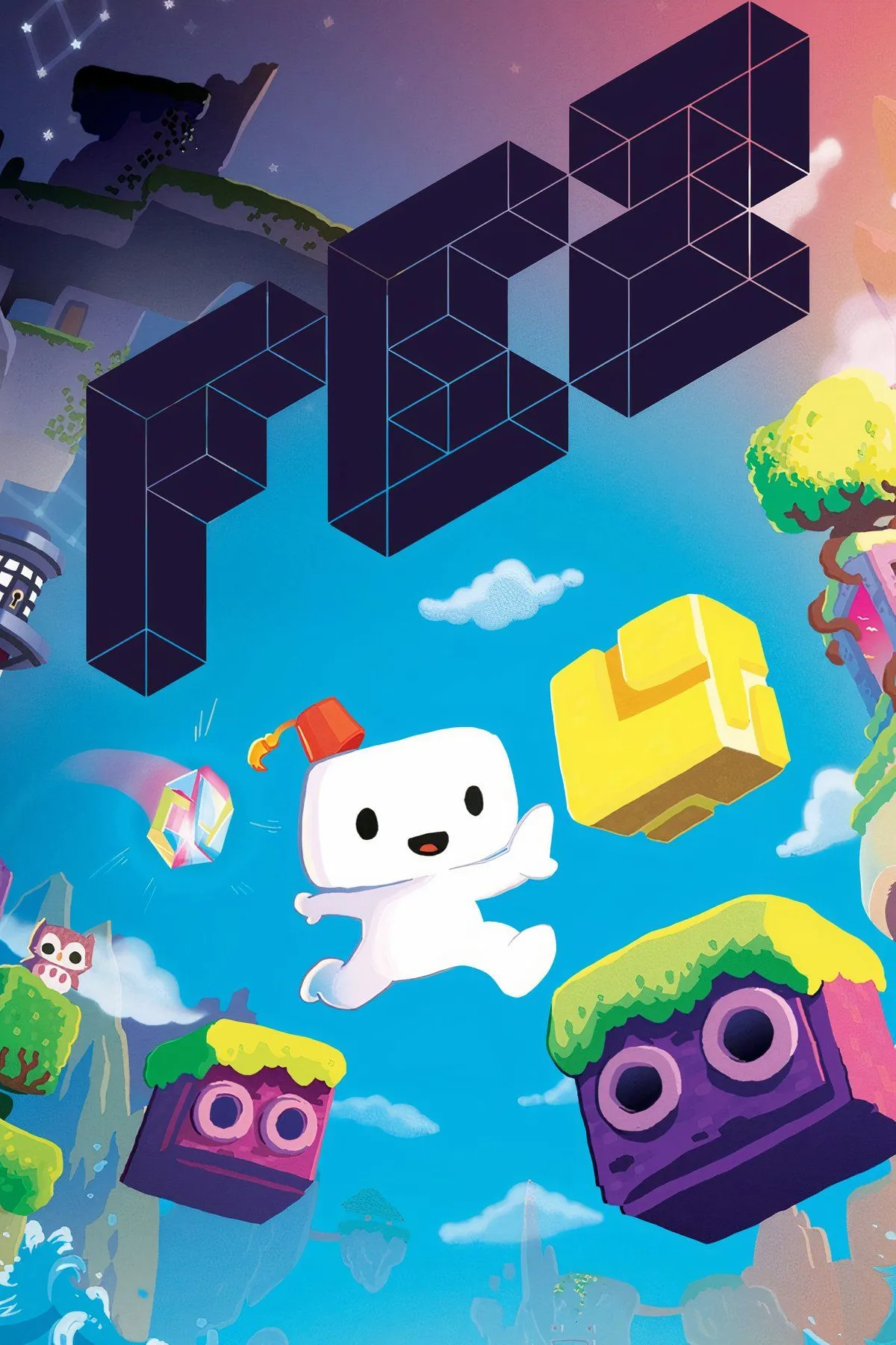 Thế giới 3D độc đáo với nhân vật 2D trong game giải đố FEZ