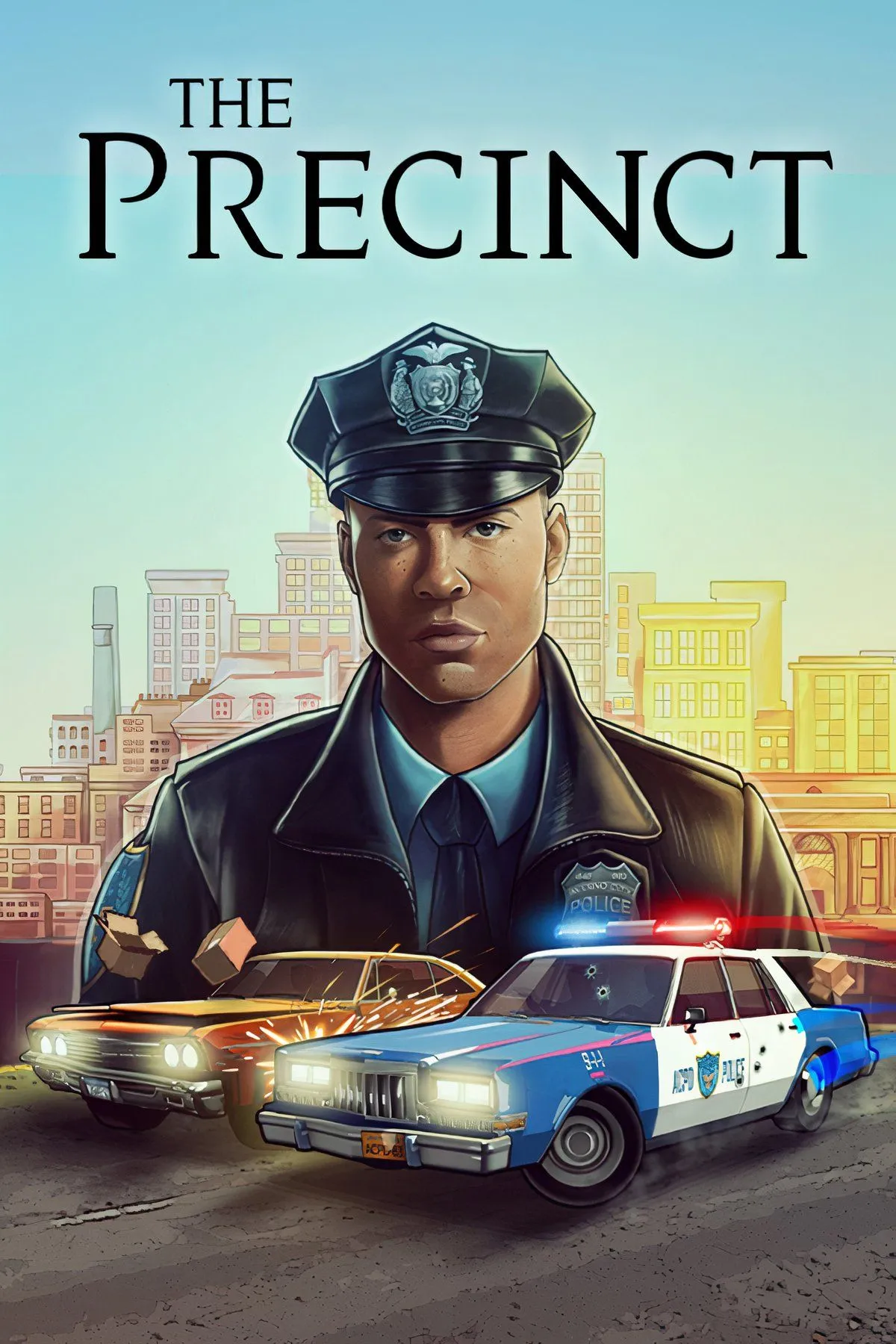 Thế giới thành phố mô phỏng trong game cảnh sát The Precinct