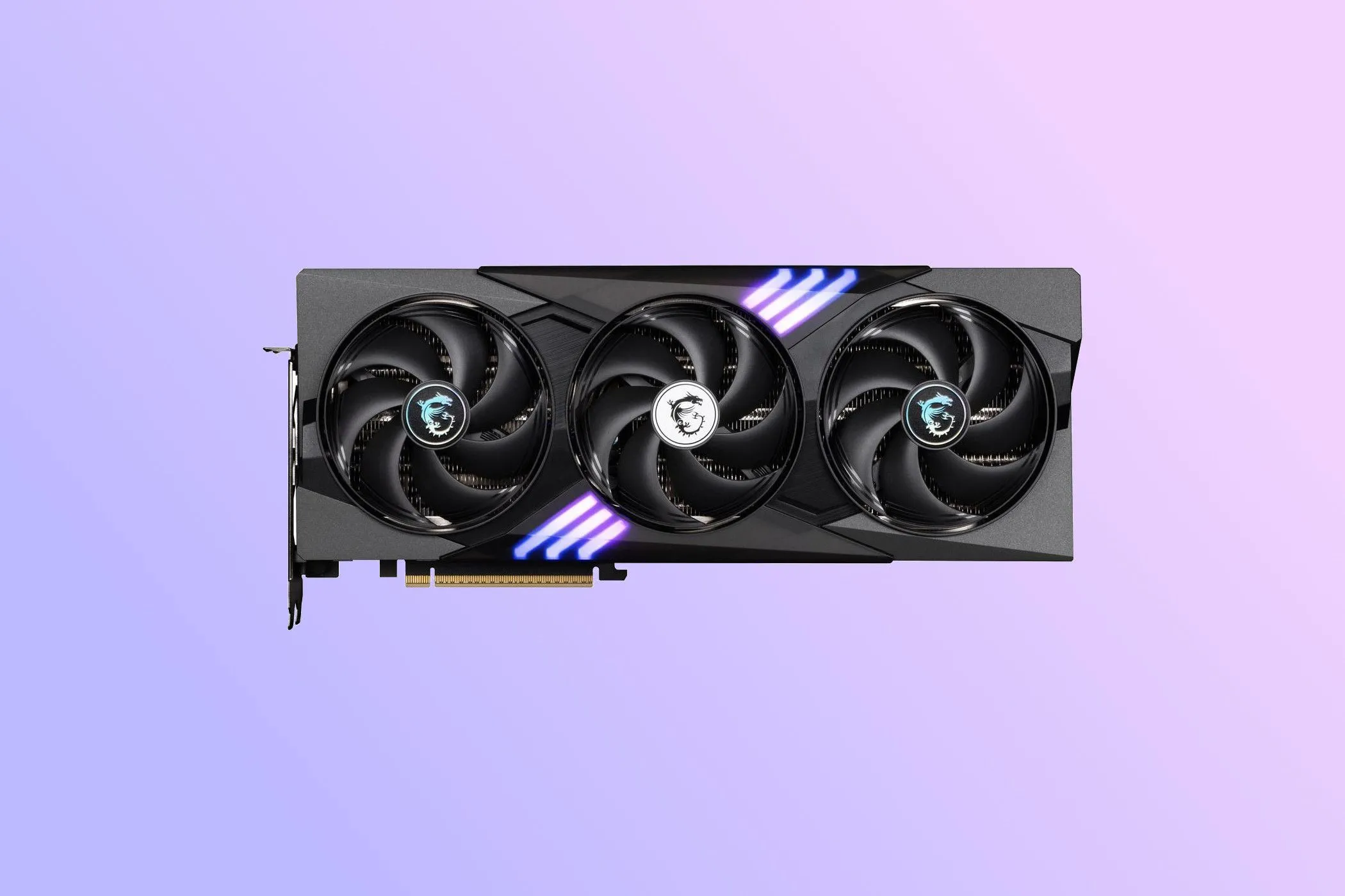Thiết kế card đồ họa MSI GeForce RTX 5070 Ti Gaming Trio OC Plus