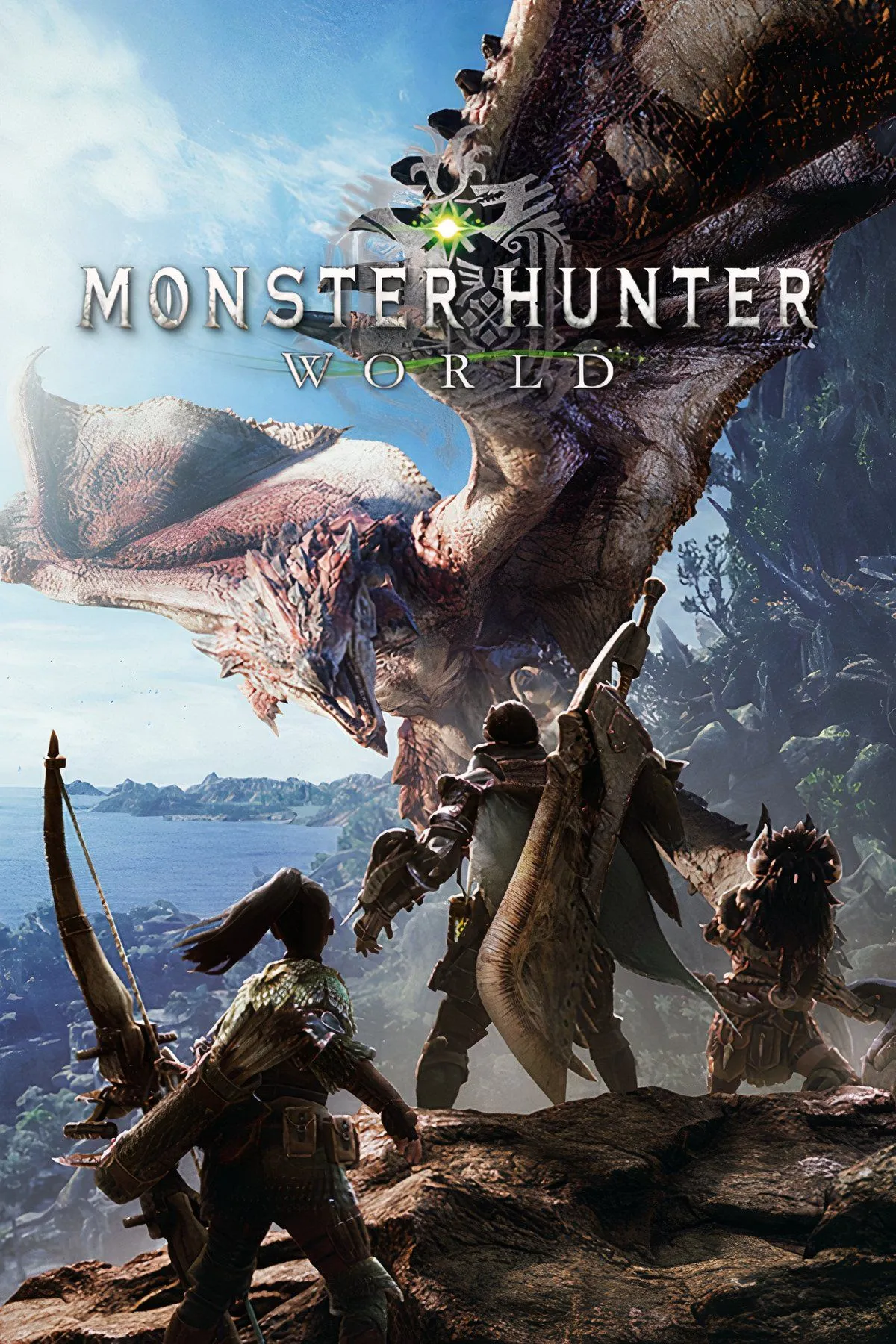 Thợ săn đối đầu với quái vật khổng lồ trong Monster Hunter World Iceborne