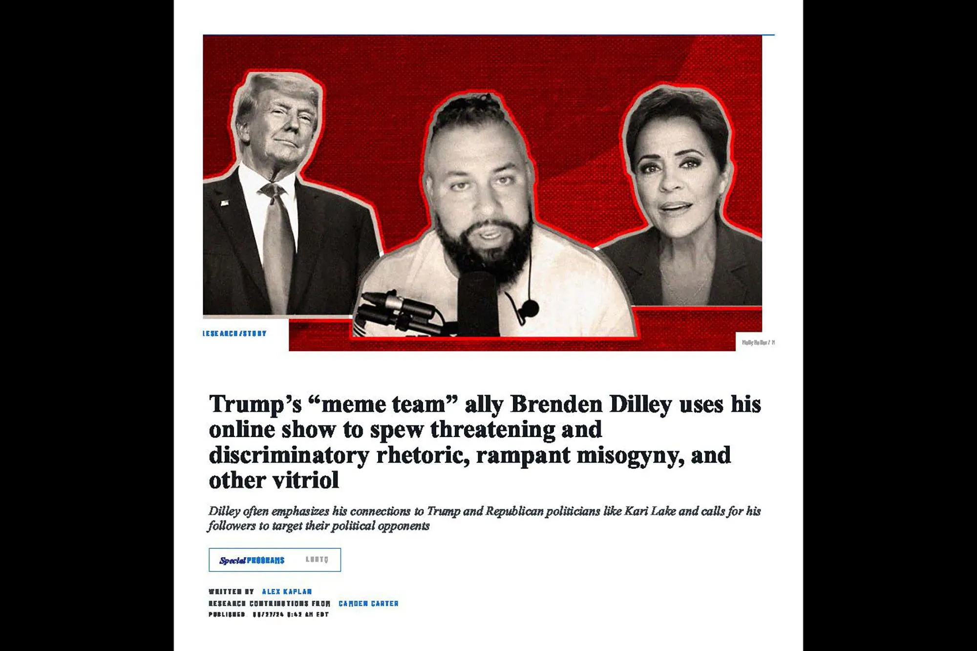Thông tin sai lệch nội địa từ &quot;meme team&quot; của Brenden Dilley, cho thấy sự phối hợp để khuếch đại nội dung chính trị.