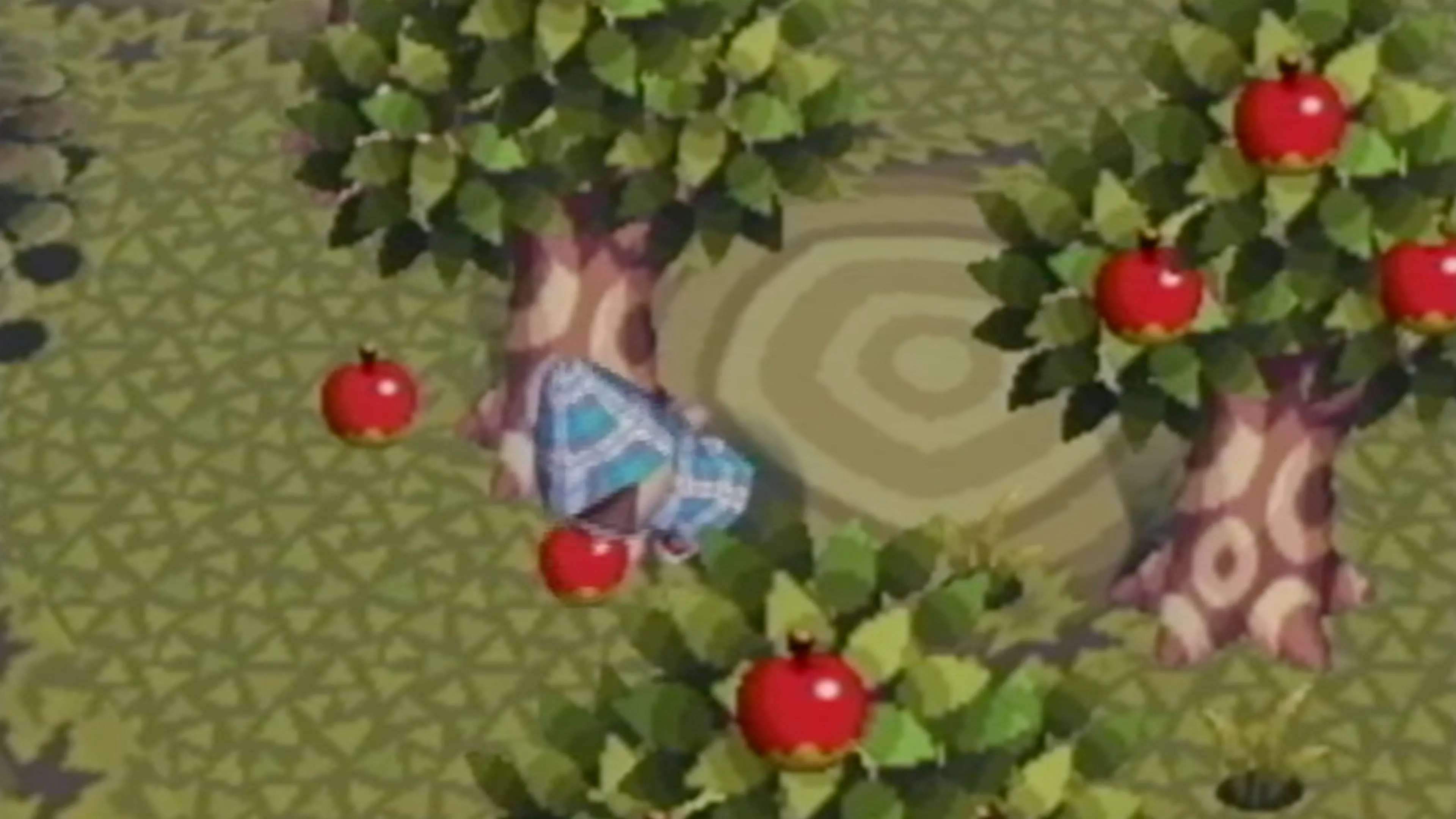 Thu thập táo trong Animal Crossing: Một hoạt động thư giãn
