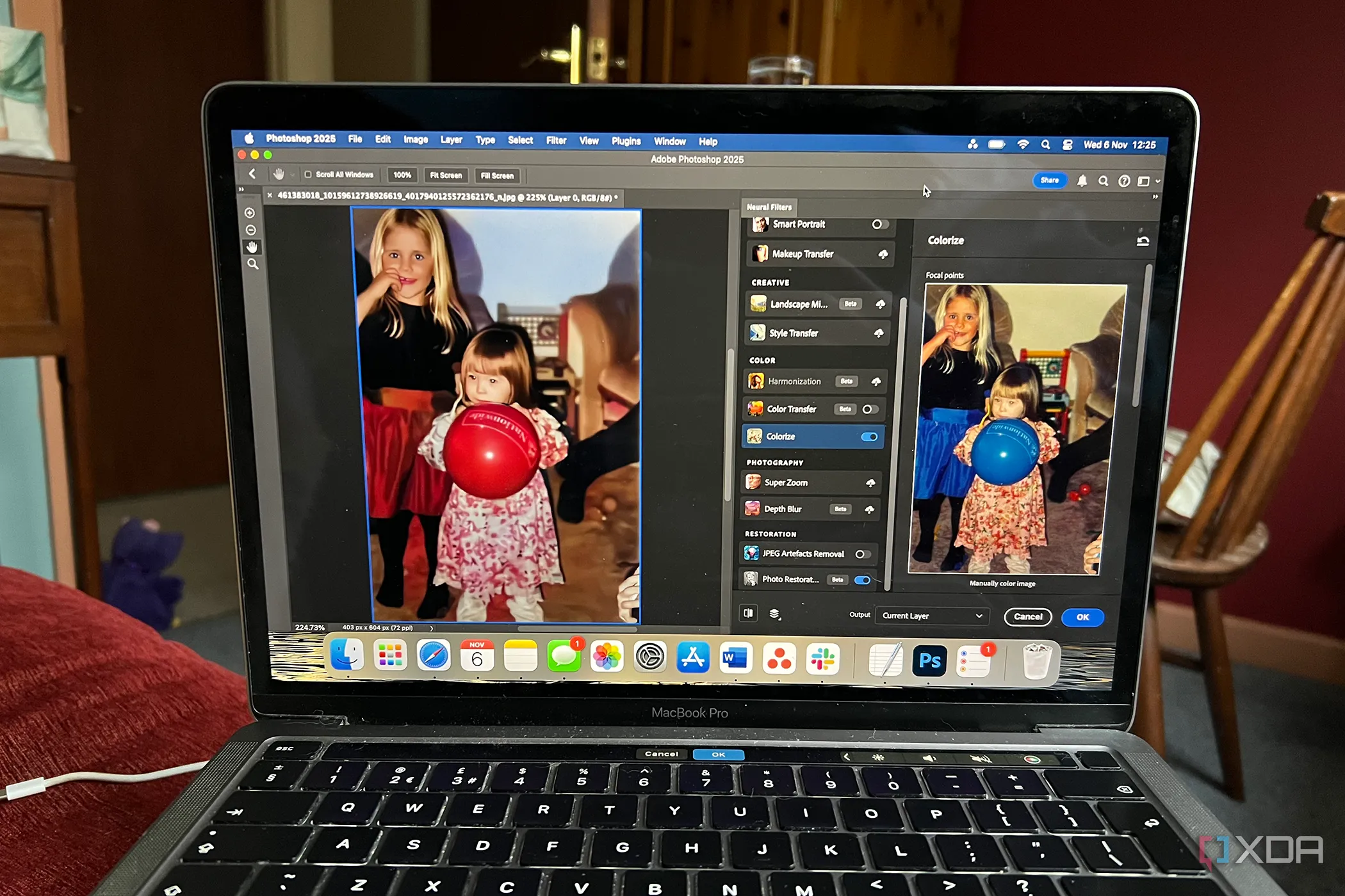 Tính năng Neural Filters ứng dụng AI trong Adobe Photoshop, hỗ trợ quy trình sáng tạo