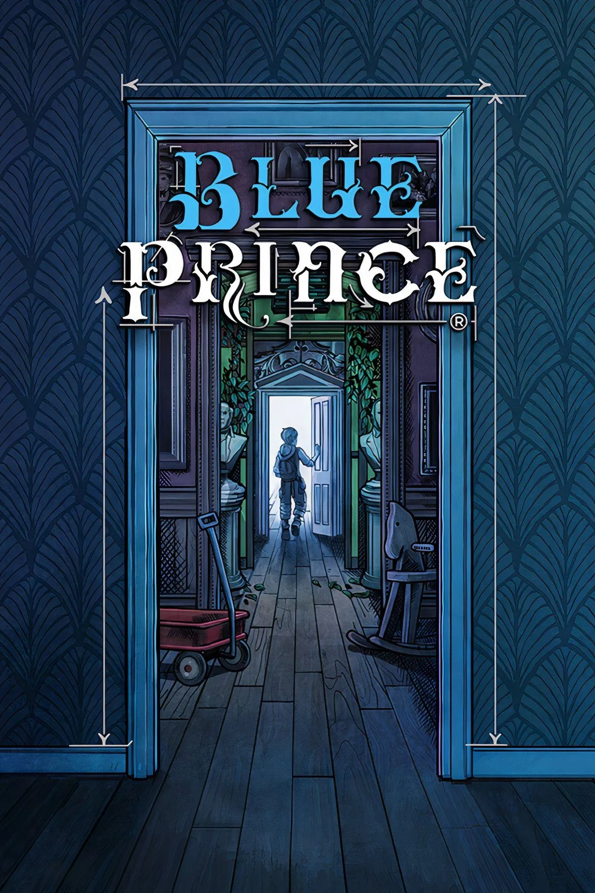 Tổng hợp hình ảnh từ Blue Prince, một trong những tựa game độc lập được đánh giá cao trên Xbox Game Pass.
