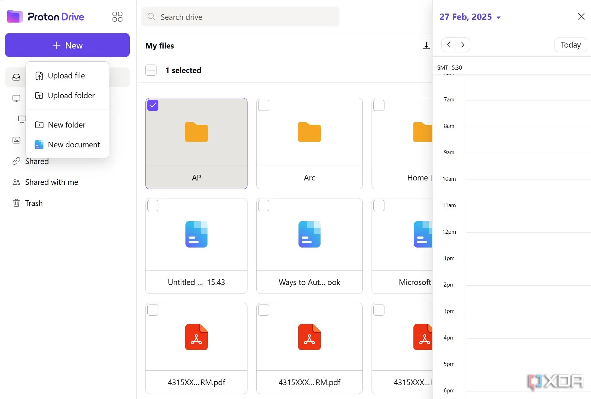 Tổng quan hệ sinh thái Proton với các ứng dụng tích hợp như Mail, Calendar, Docs và VPN